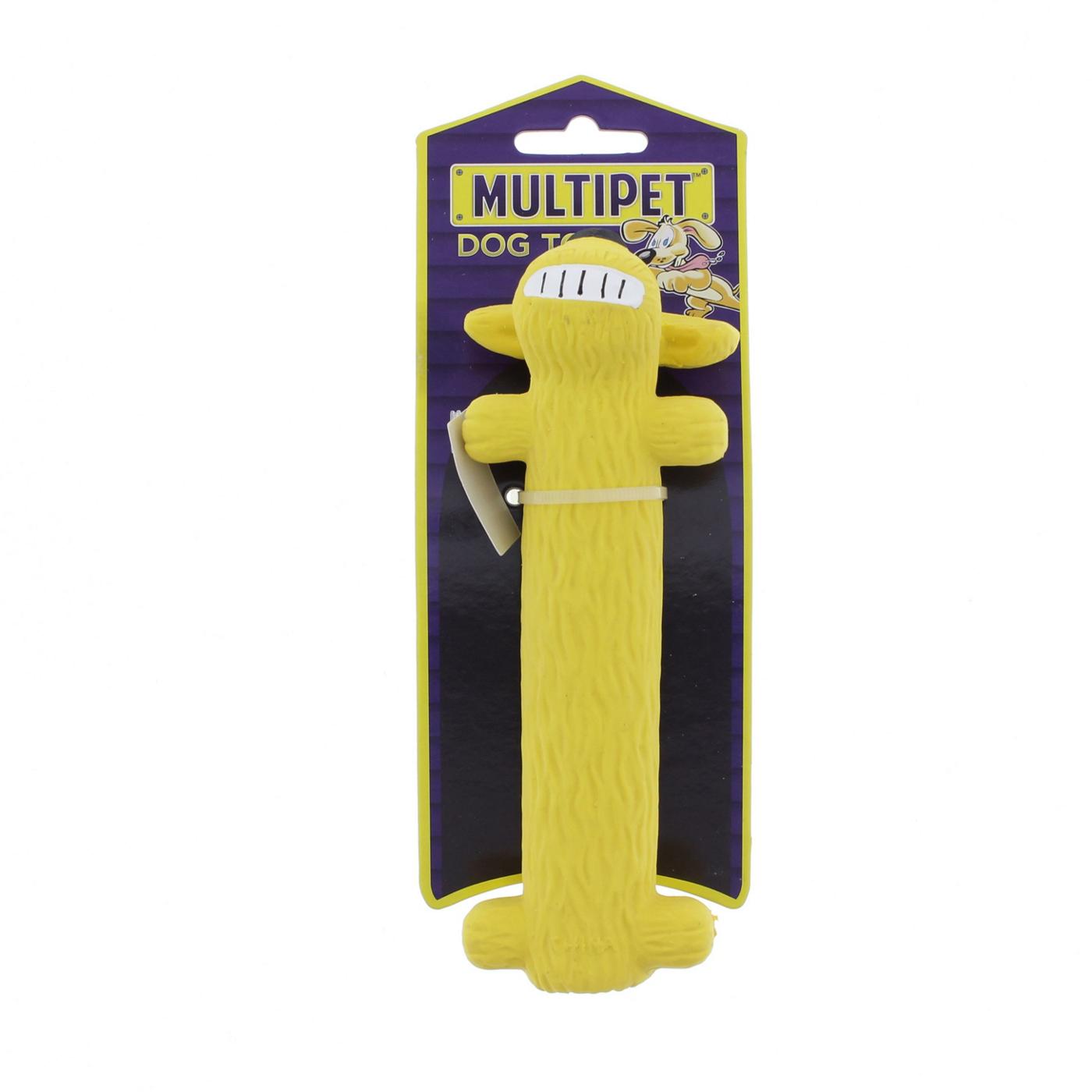 Multipet 6" Original Latex Loofa Dog Toy, Assorted Colors; image 1 of 5
