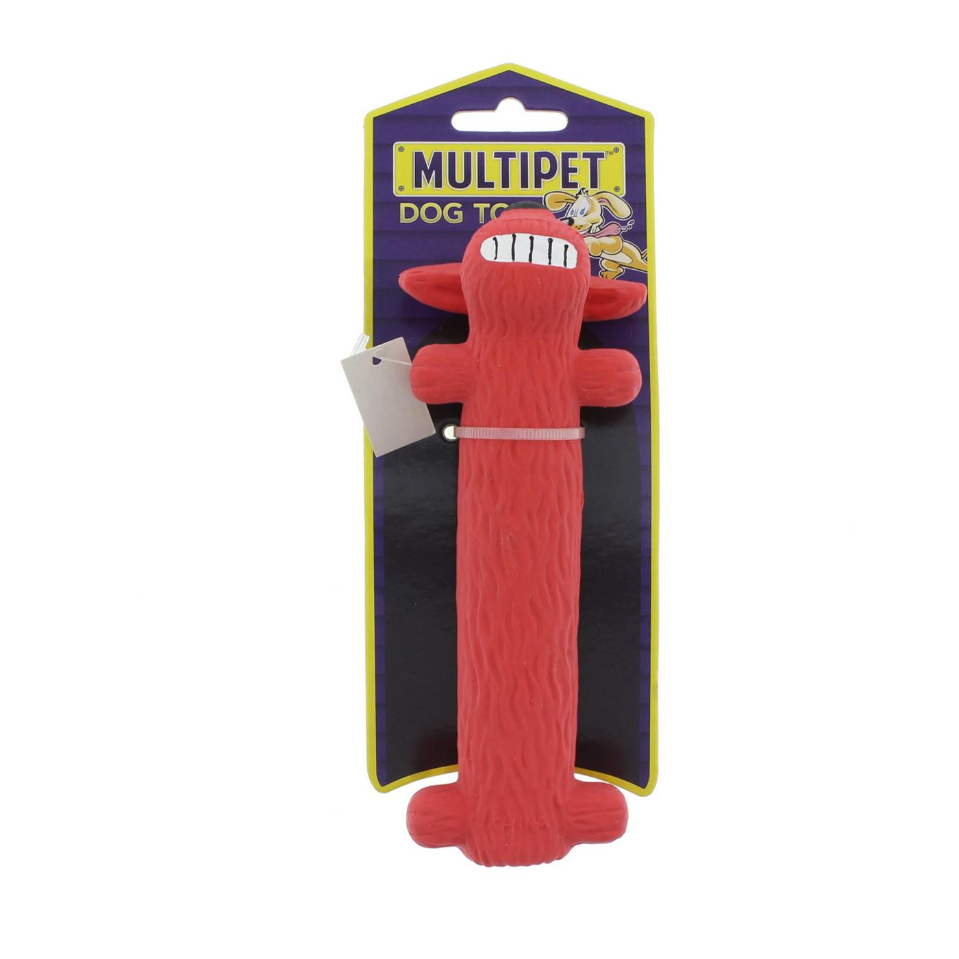 Multipet 6" Original Latex Loofa Dog Toy, Assorted Colors; image 4 of 5