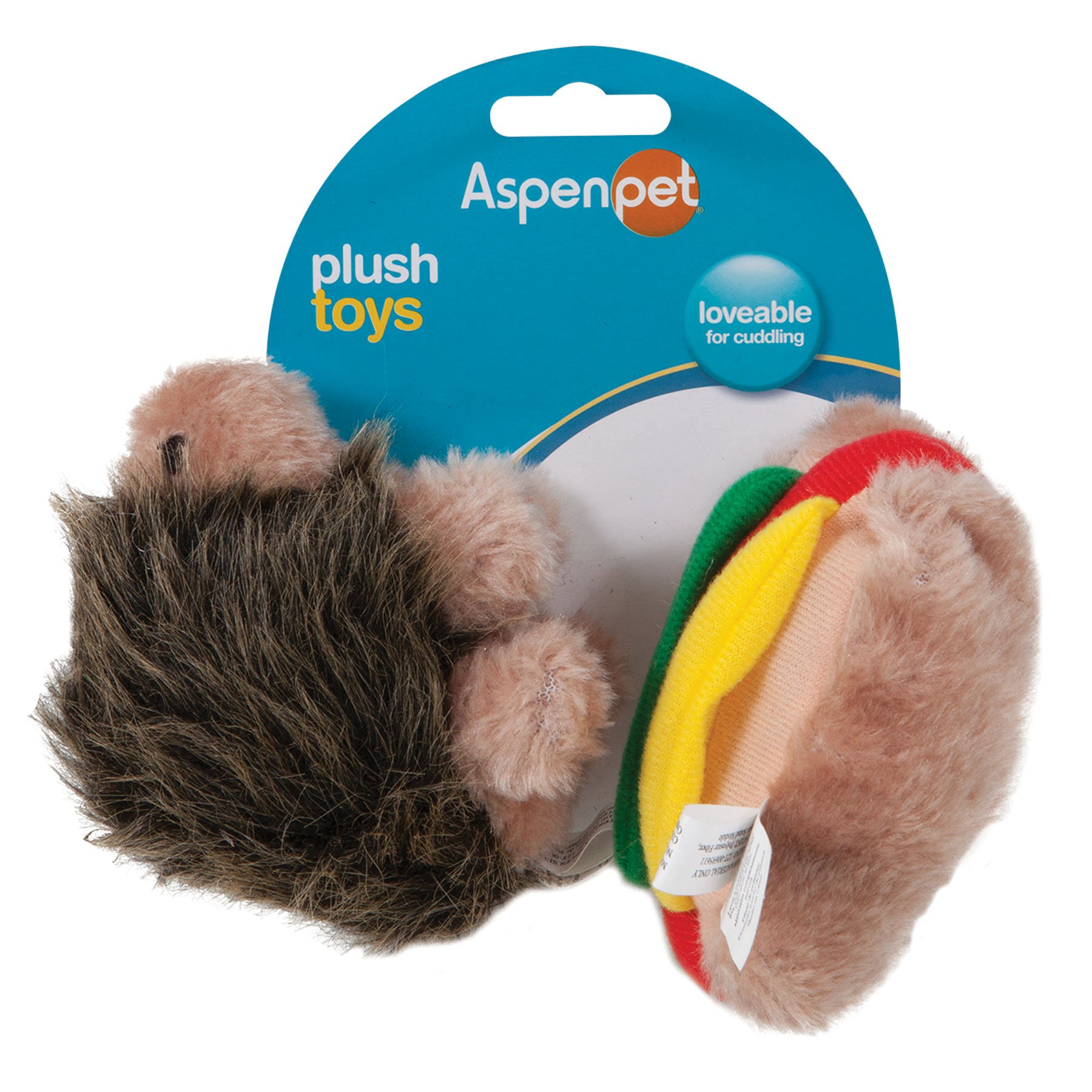 Petmate Aspenpet Small Hedgehog & Hotdog Dog Toys Shop Plush Toys at