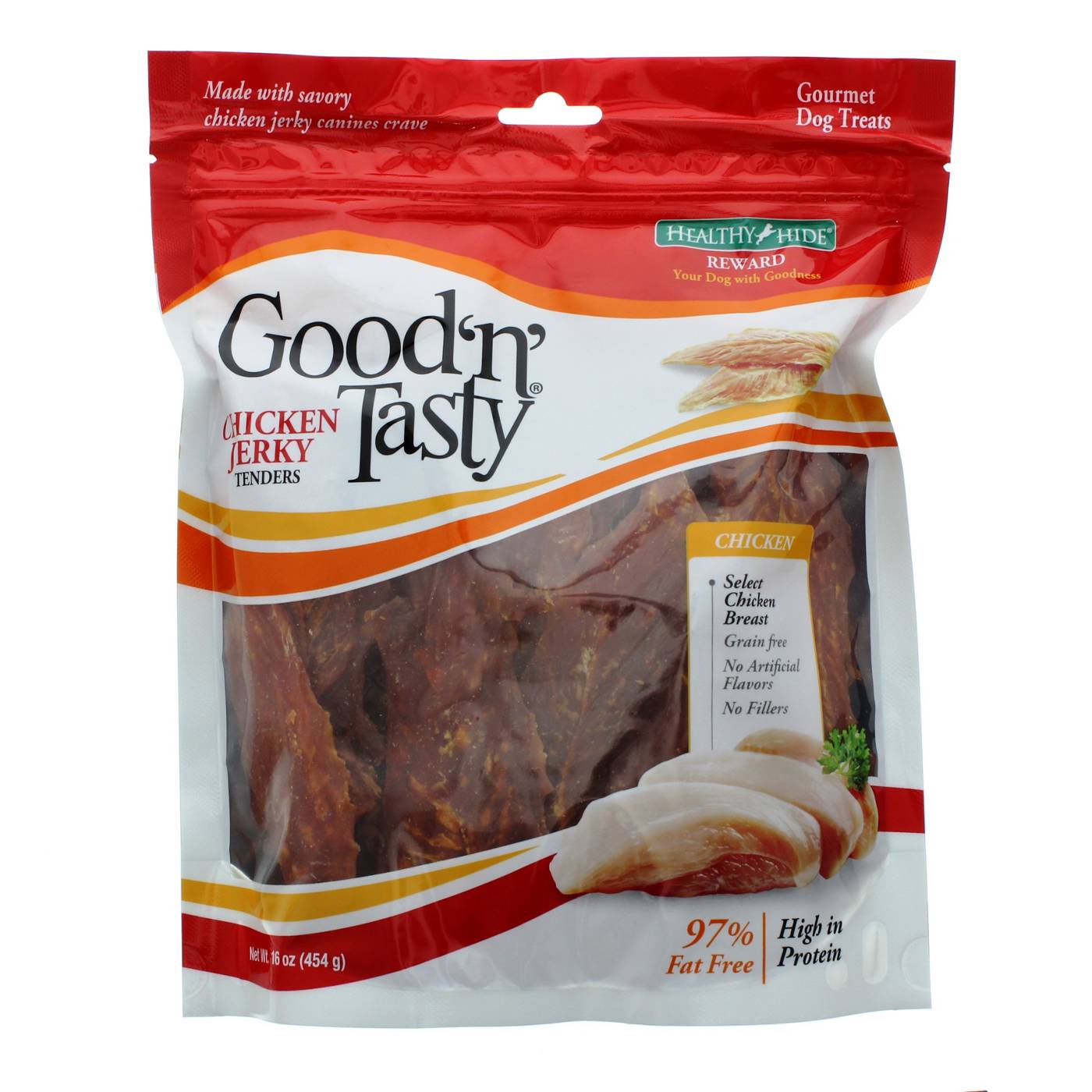 Healthy Hide Good 'n' Tasty Chicken Jerky Tenders Dog Treats; image 1 of 2