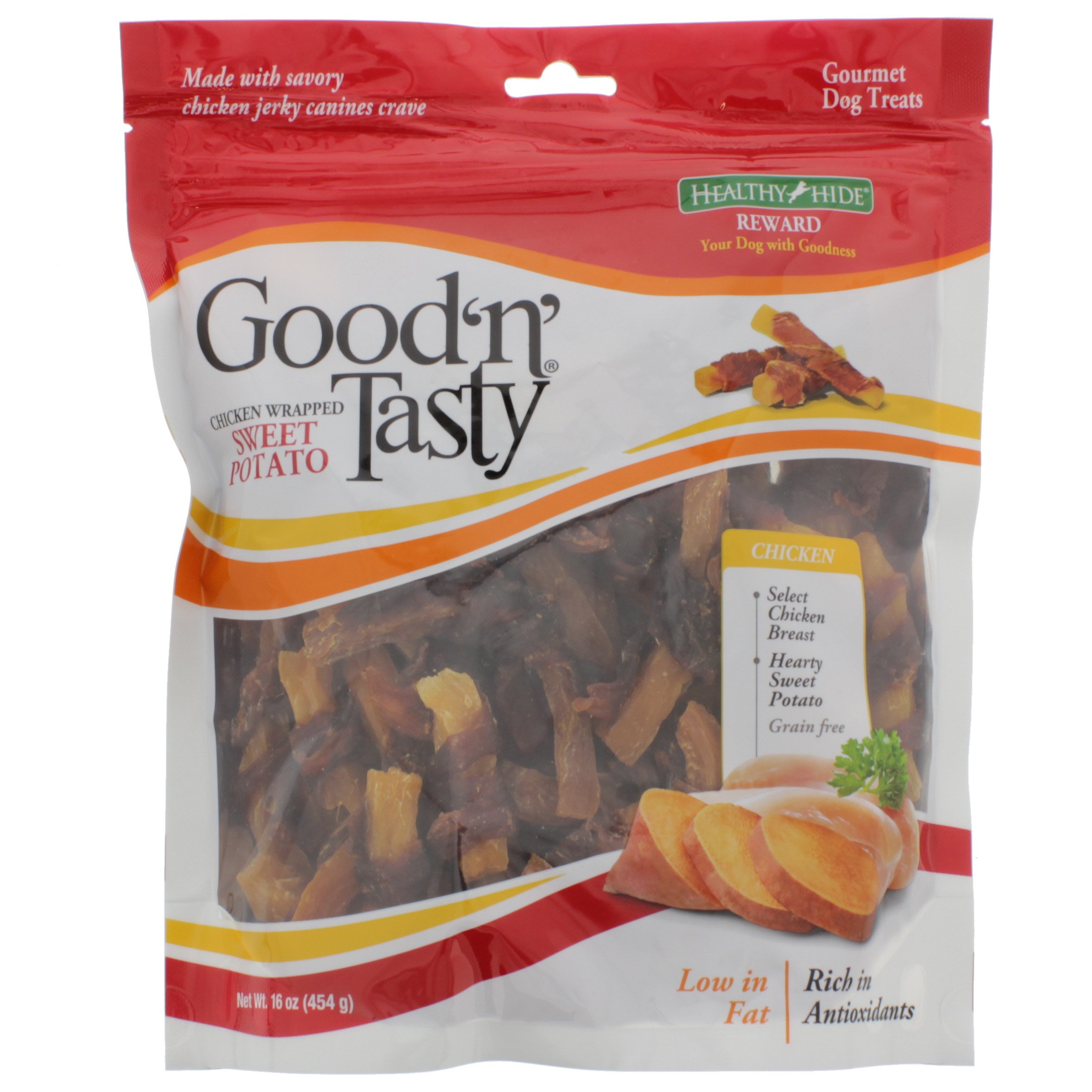 Good 'N' Tasty Chicken & Sweet Potato Dog Treats Shop Dogs at HEB