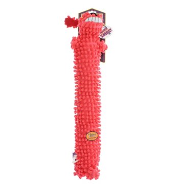 Multipet Purple 18" Floppy Moppy Loofa Dog Toy, Assorted Colors