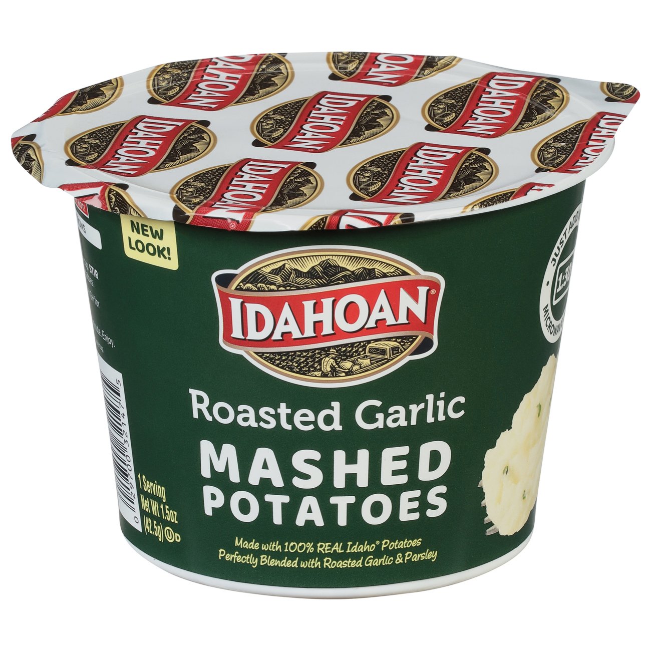 Idahoan Family Size Roasted Garlic Mashed Potatoes - Shop Pantry Meals at  H-E-B