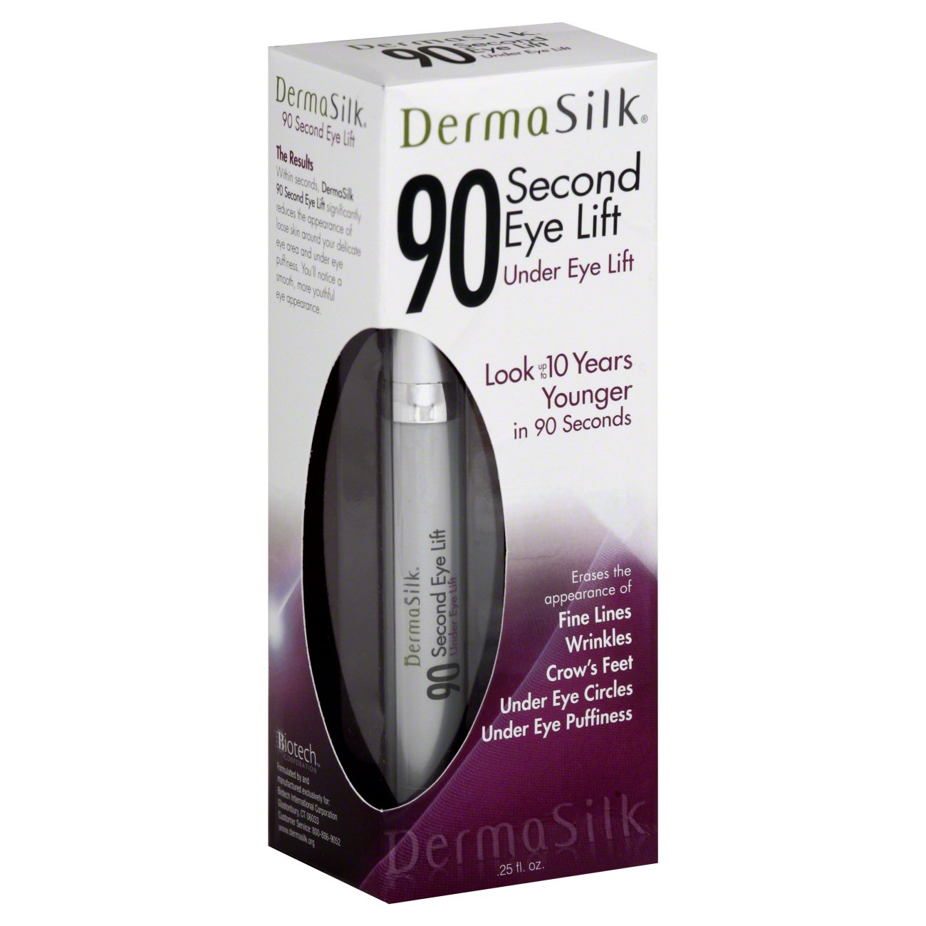 Dermasilk 90 second eye lift discount