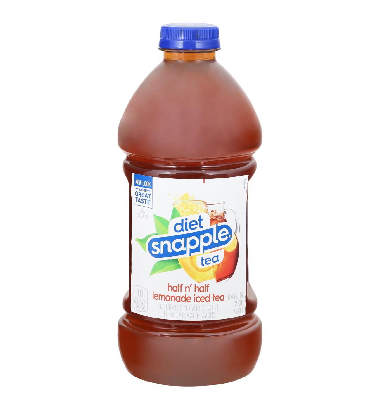 Snapple Diet Half 'n Half Lemonade Ice Tea; image 1 of 3