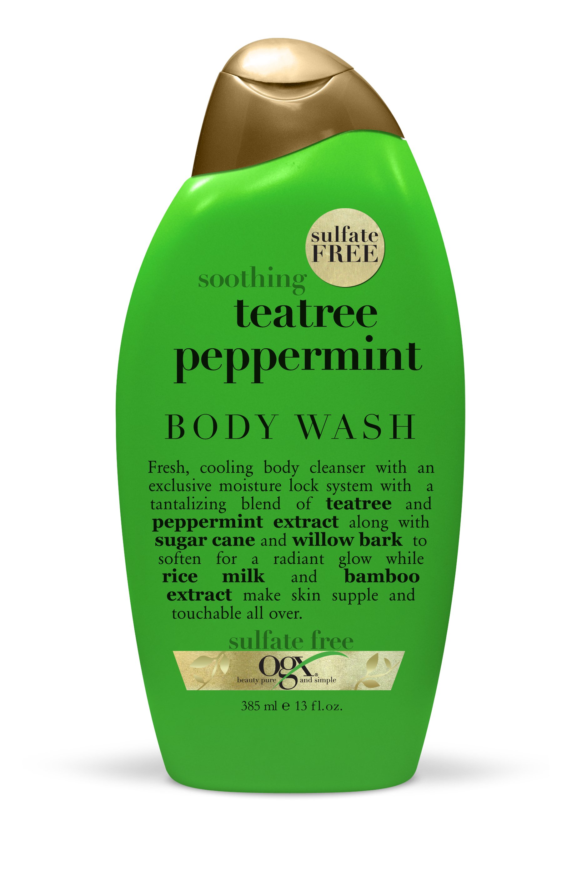 Organix Teatree Peppermint Body Wash Shop Bath & Skin Care at HEB