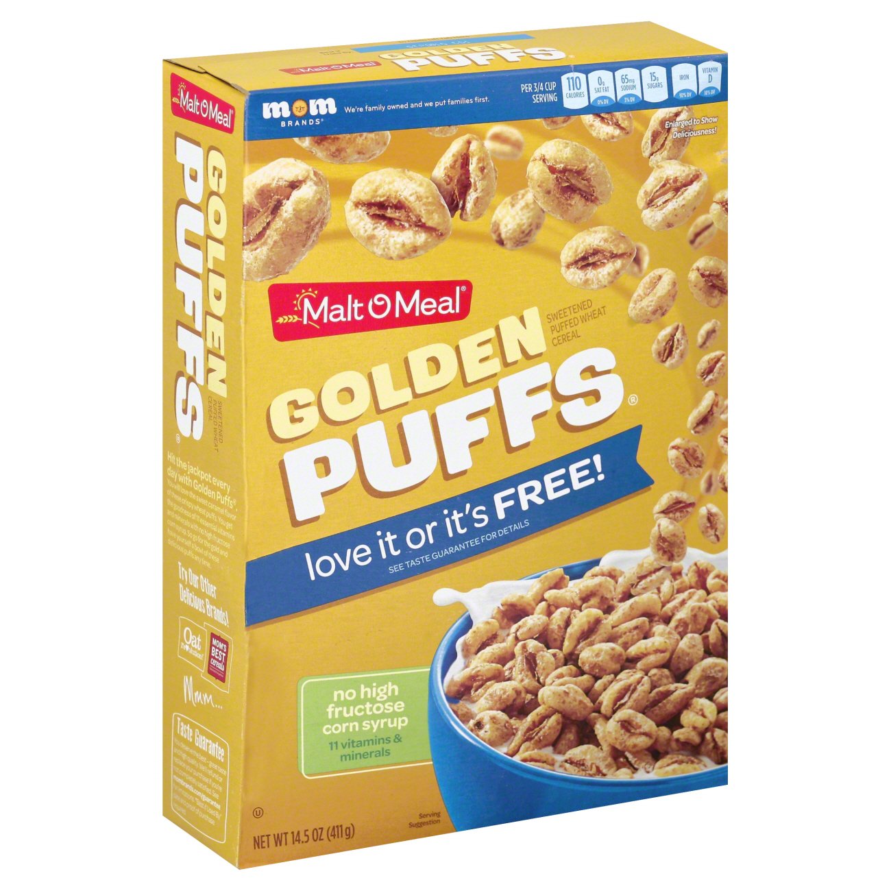 Malt-O-Meal Golden Puffs Cereal - Shop Cereal at H-E-B