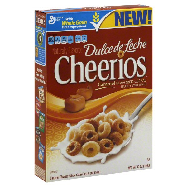 Dulce de leche cheerios