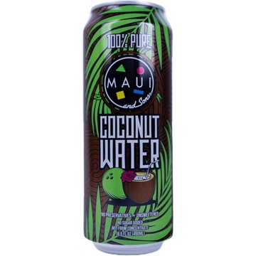 Maui & Sons 100% Pure Coconut Water Isotonic Sports Drink, 16.5 oz