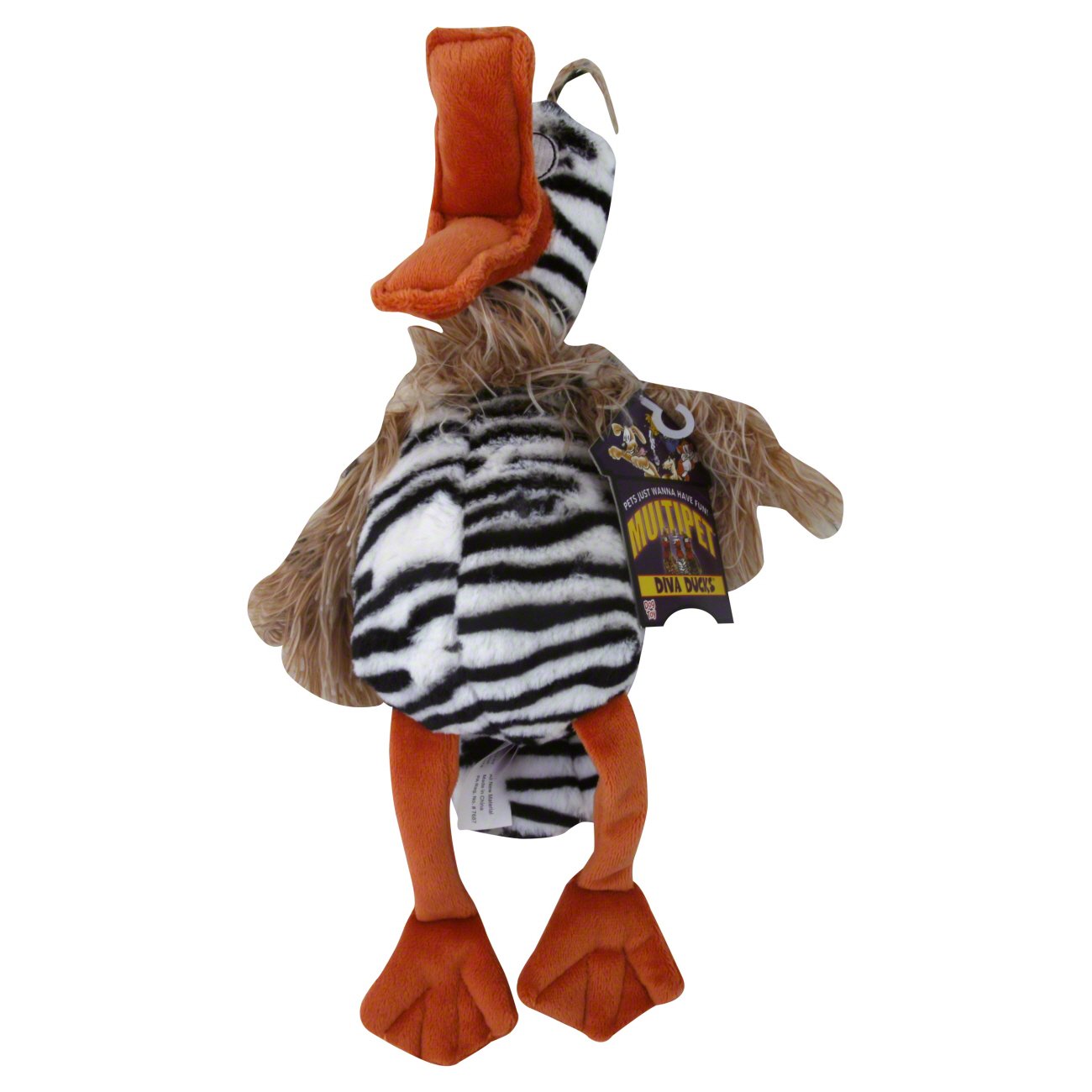 multipet duck dog toy