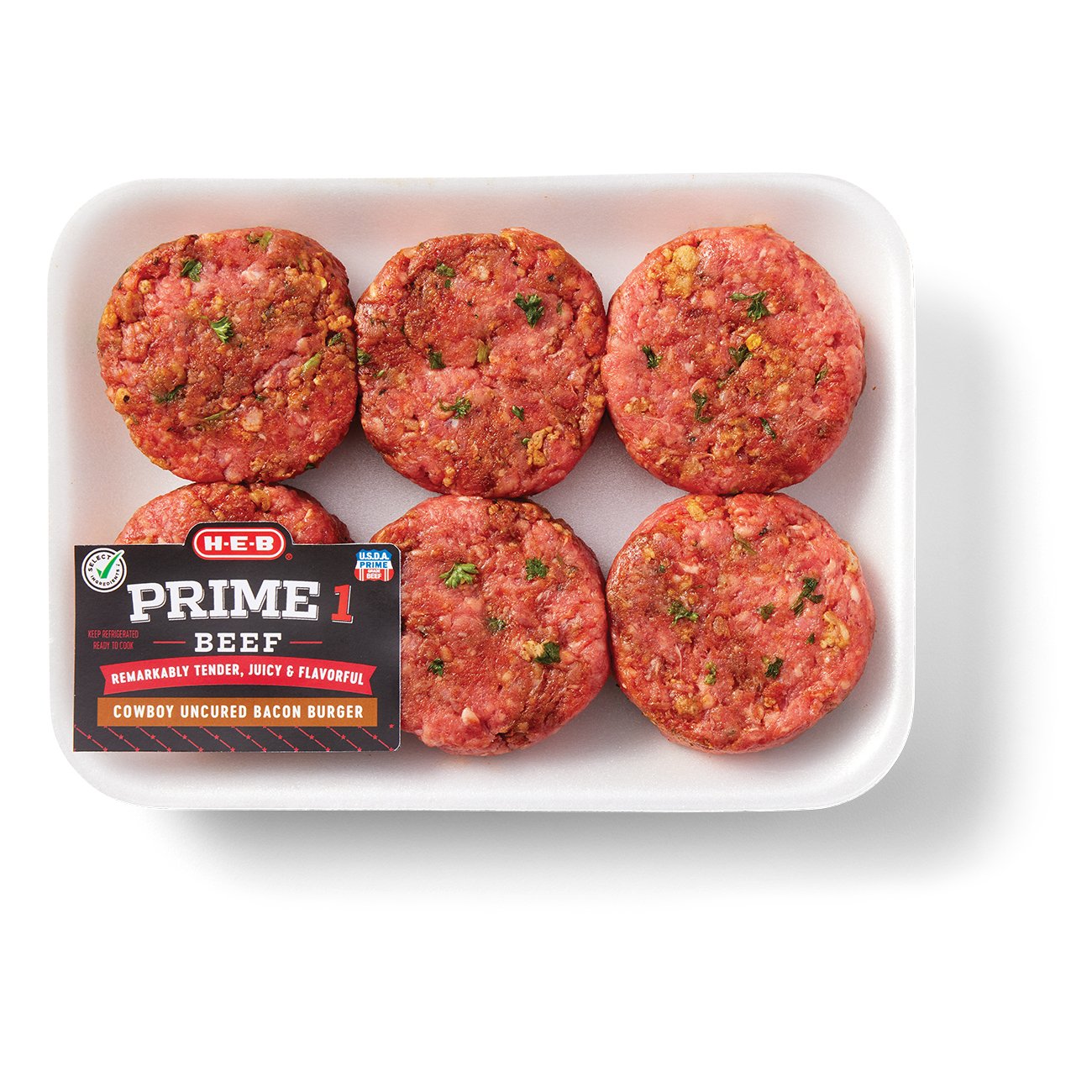 HEB Prime 1 Beef Sliders Cowboy Bacon Shop Meat at HEB