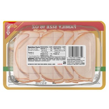 Oscar Mayer Deli Fresh Honey Smoked Turkey Breast, 16 oz