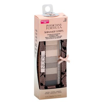 Physicians Formula Shimmer Strips Nude Eyes Custom Eye Enhancing Shadow & Liner, 0.26 oz