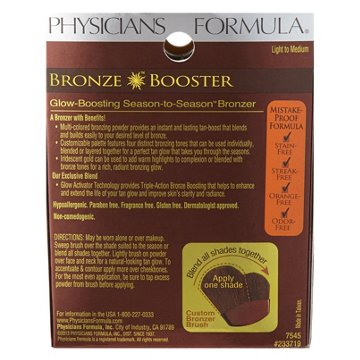 Physicians Formula Bronze Booster Season-to-Season Bronzer - Light To Medium, 0.27 oz