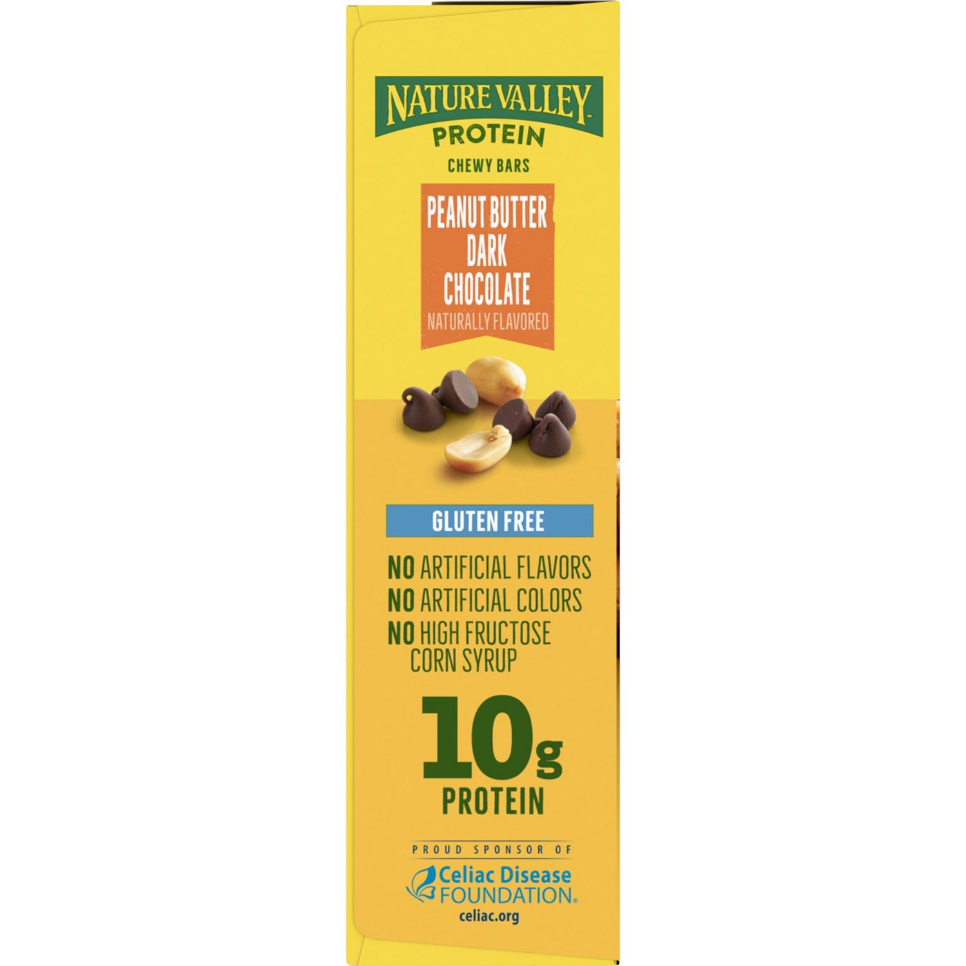 Nature Valley 10g Protein Chewy Bars - Peanut Butter Dark Chocolate; image 3 of 4