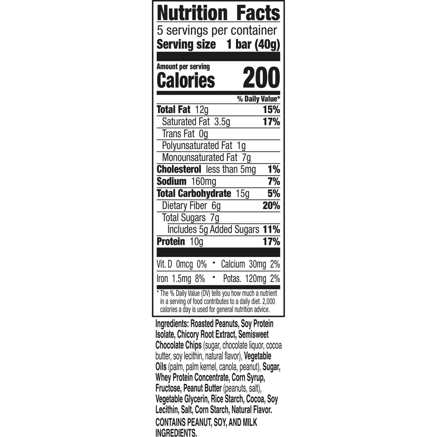 Nature Valley 10g Protein Chewy Bars - Peanut Butter Dark Chocolate; image 4 of 4