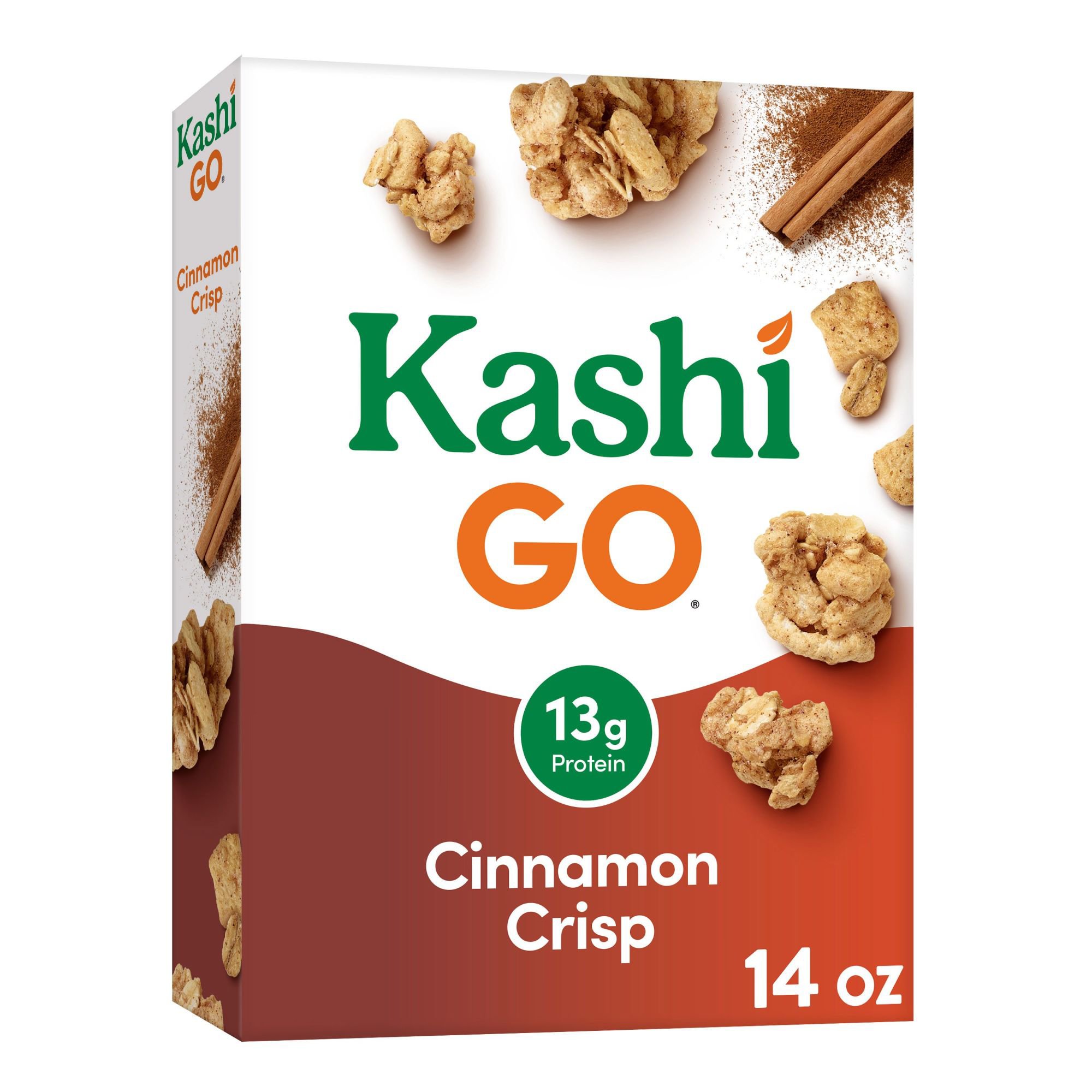 Kashi GO Cinnamon Crisp Breakfast Cereal Shop Cereal at HEB