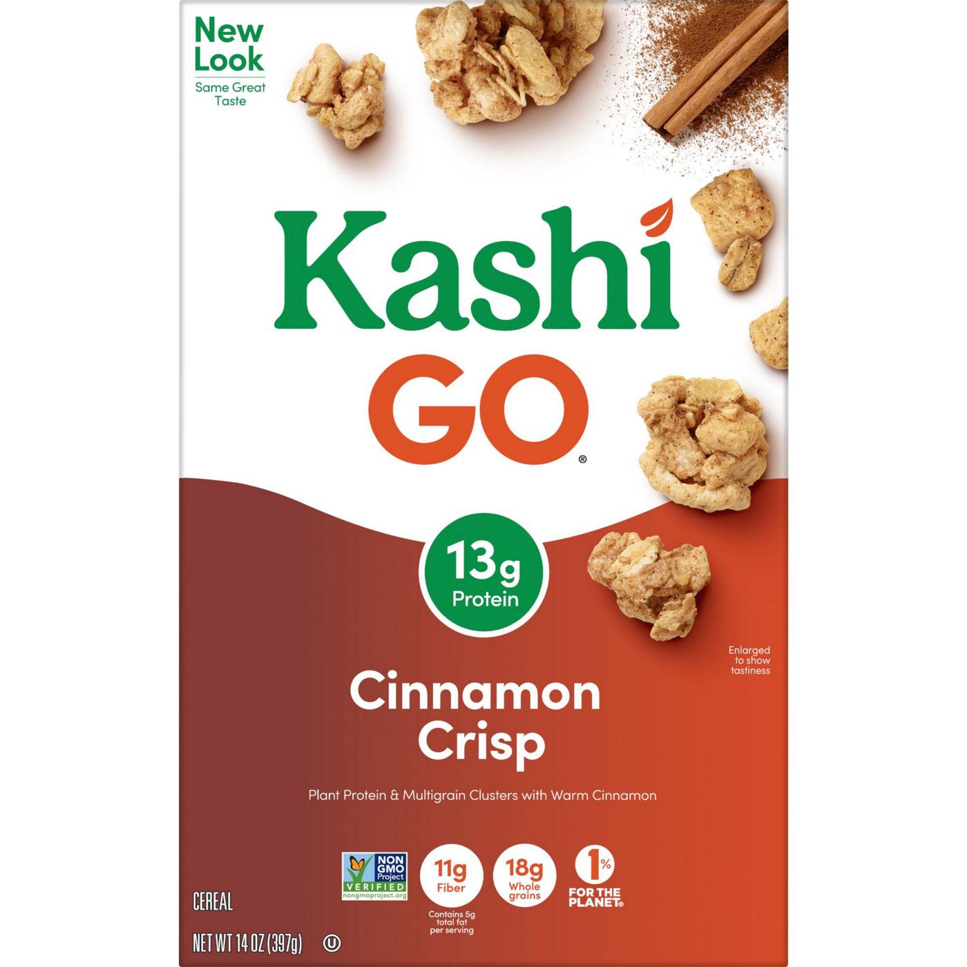 Kashi GO Cinnamon Crisp Breakfast Cereal; image 6 of 11