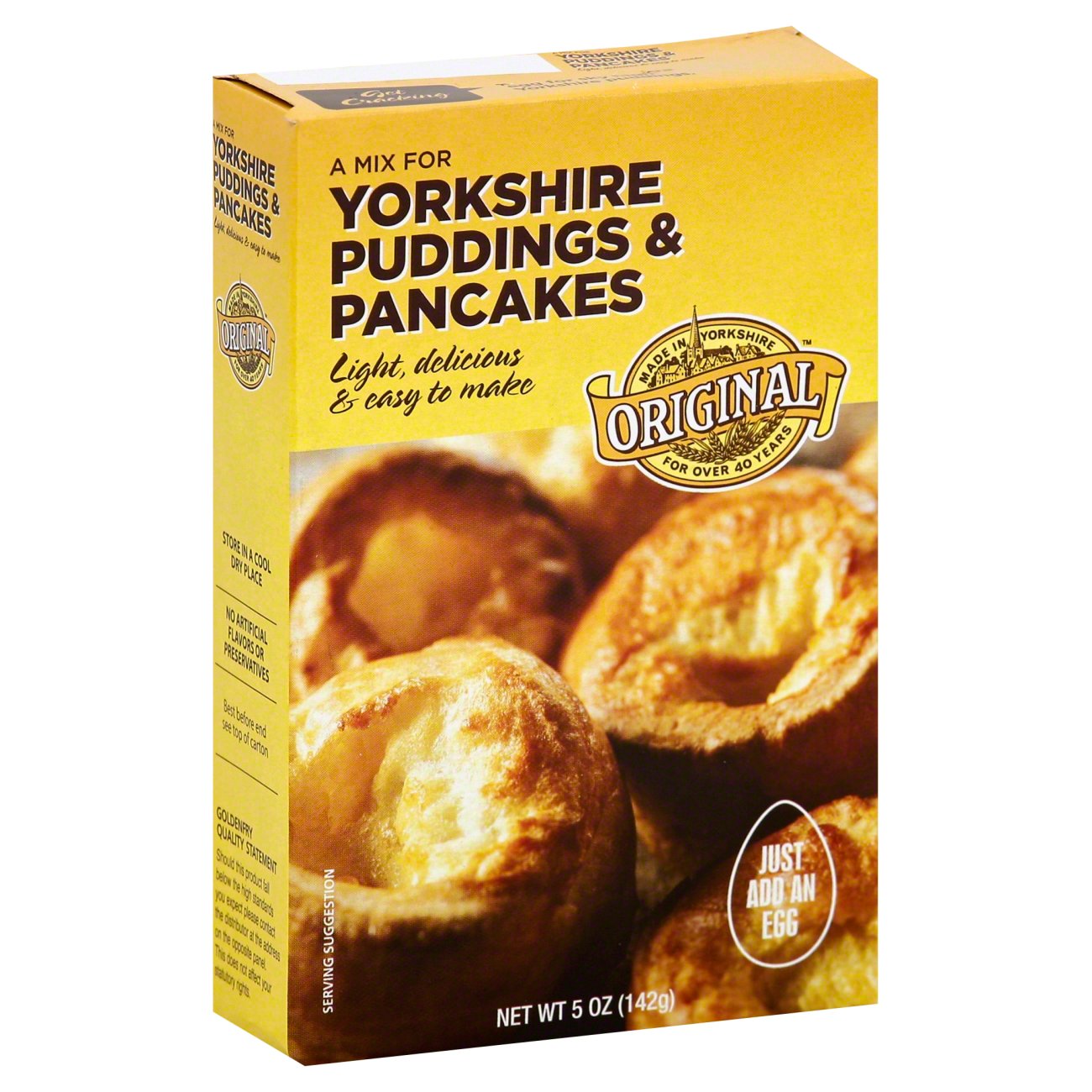Goldenfry Original Yorkshire Puddings & Pancakes Mix Shop Baking mixes at HEB