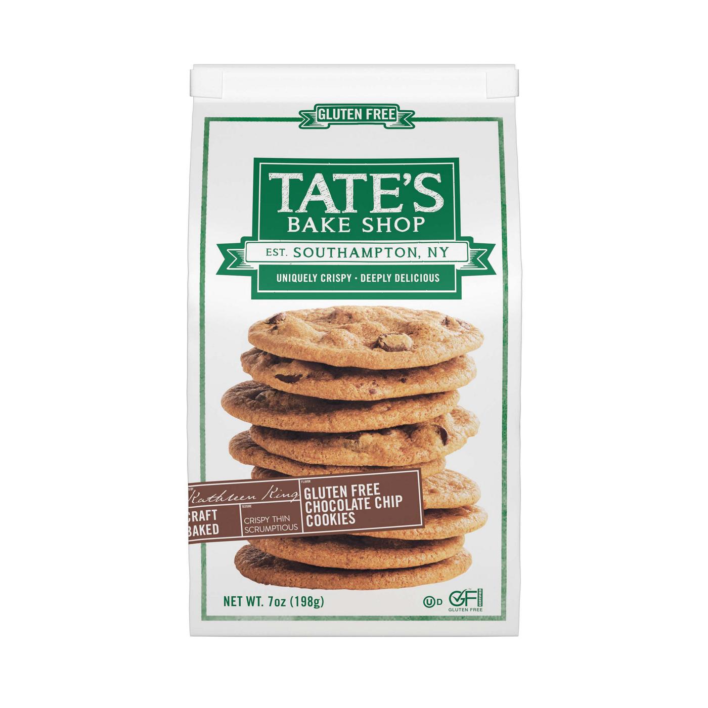 Tate's Bake Shop Gluten Free Chocolate Chip Cookies; image 1 of 8