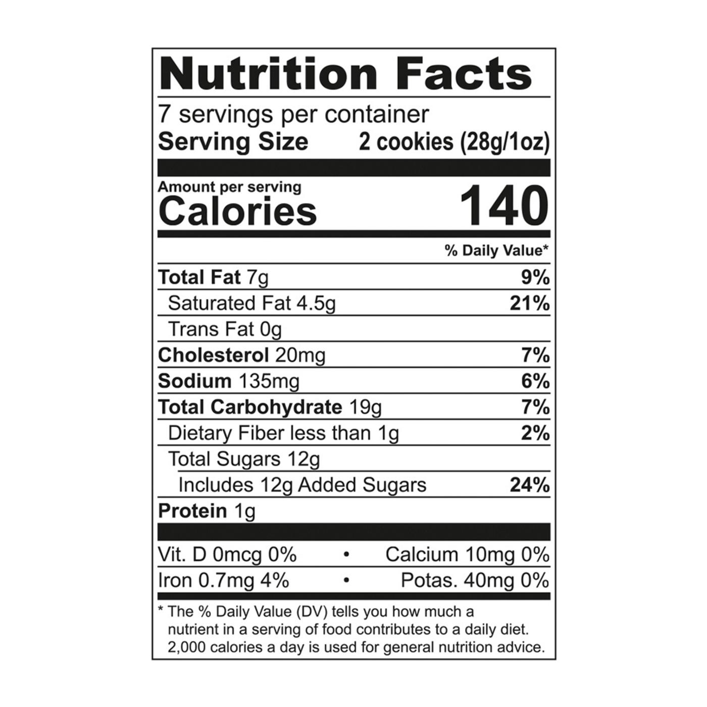 Tate's Bake Shop Gluten Free Chocolate Chip Cookies; image 7 of 8