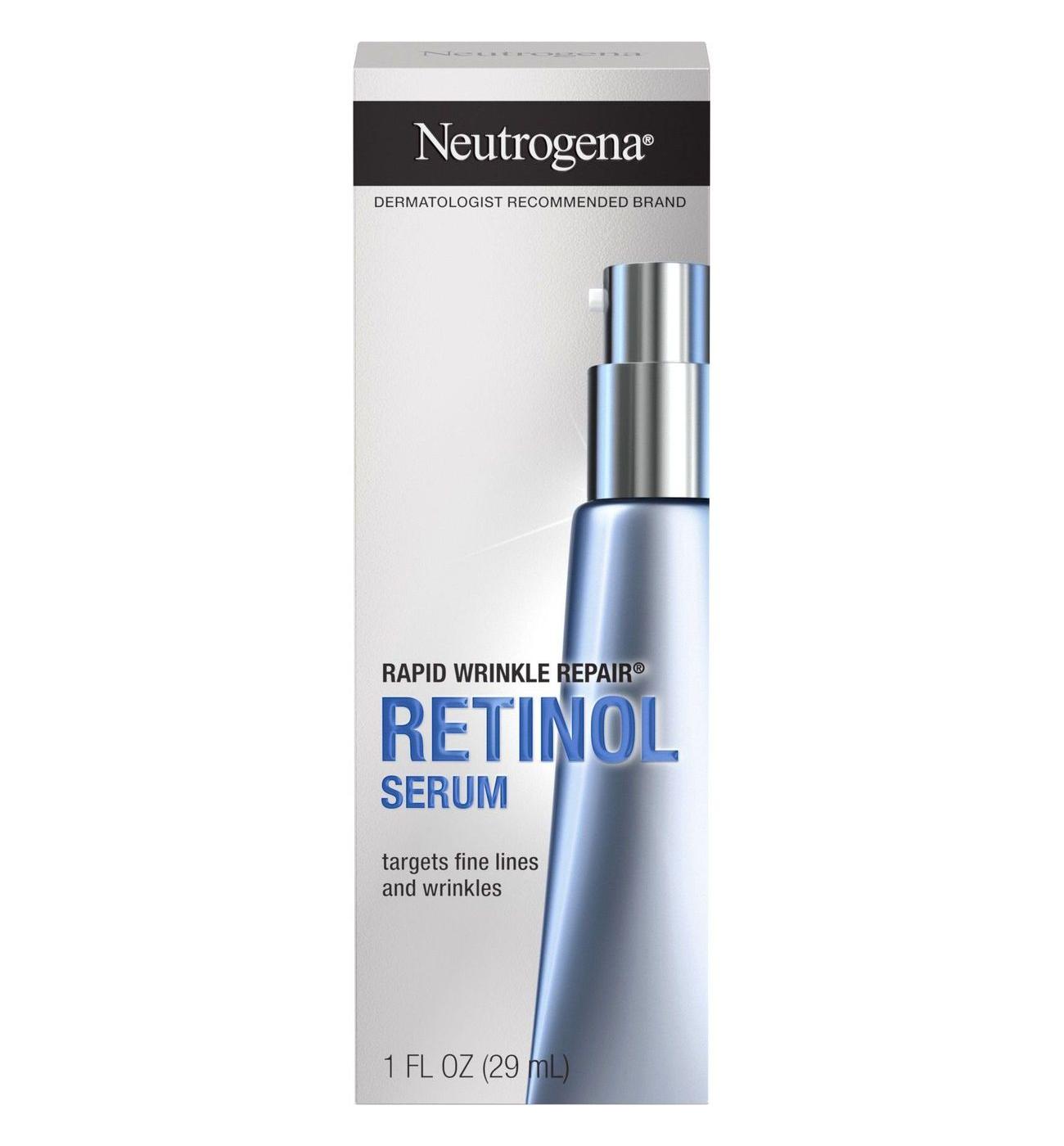 Neutrogena Rapid Wrinkle Repair Retinol Anti-Wrinkle Serum; image 1 of 8