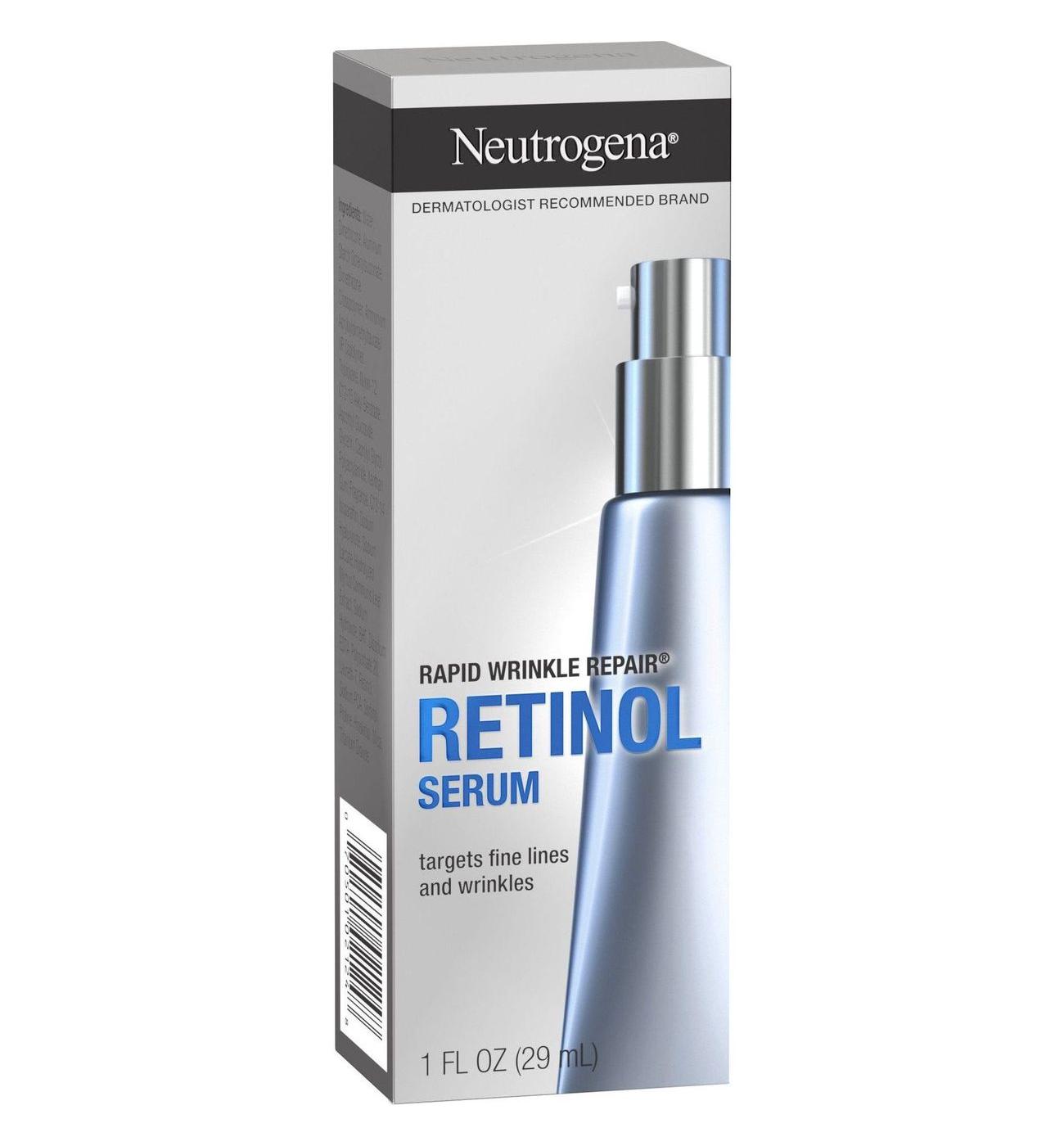 Neutrogena Rapid Wrinkle Repair Retinol Anti-Wrinkle Serum; image 7 of 8
