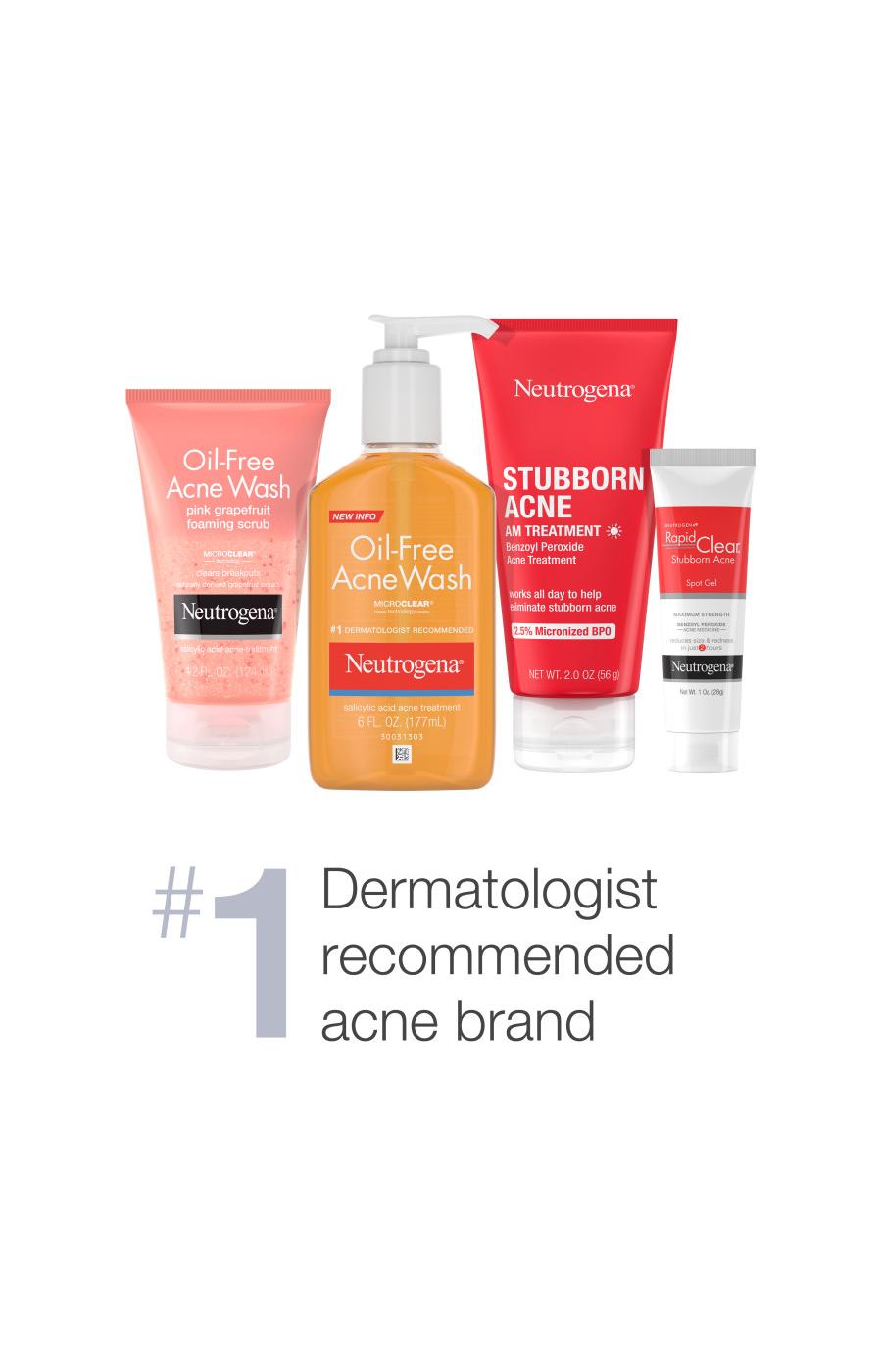 Neutrogena All-in-1 Acne Control Daily Scrub; image 2 of 5