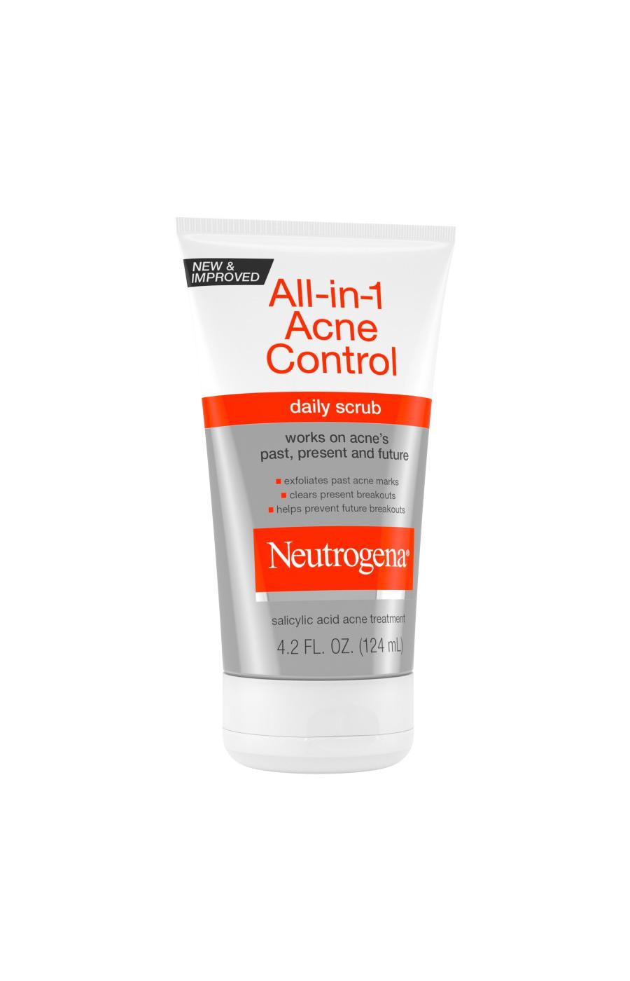 Neutrogena All-in-1 Acne Control Daily Scrub; image 5 of 5