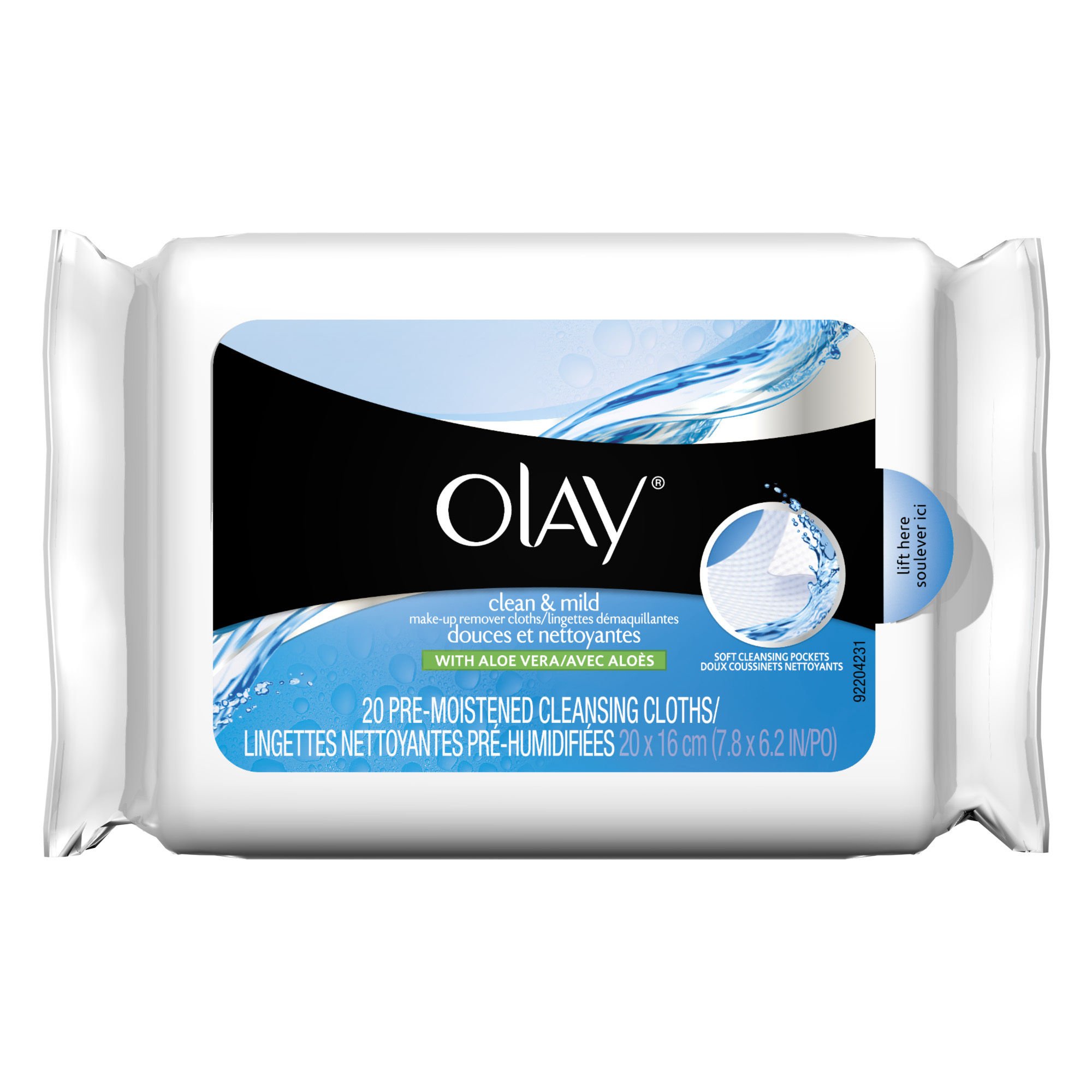 Olay Clean and Mild Makeup Removing Cloths Shop Makeup Remover at HEB