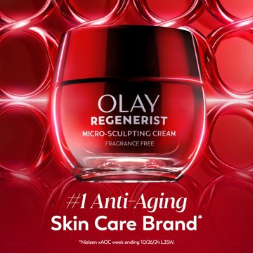 Olay Regenerist Micro-Sculpting Cream Face Moisturizer, 1.7 oz