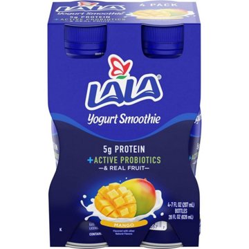 LALA Tropical Mango Yogurt Drink 7 oz Bottles