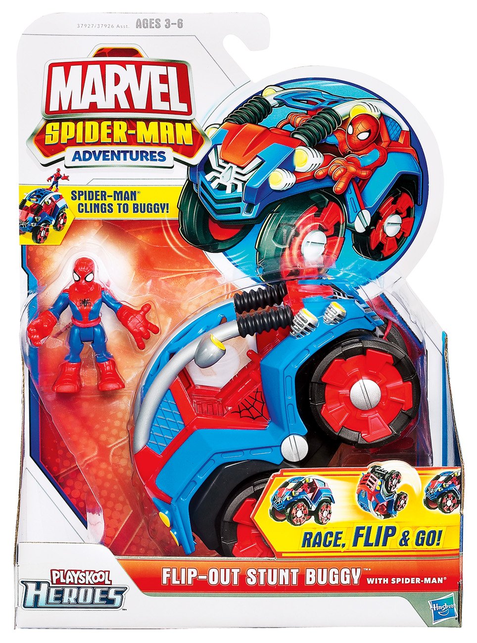 Stunt buggy Details about   Marvel spiderman adventures Playskool heroes. imaginext 