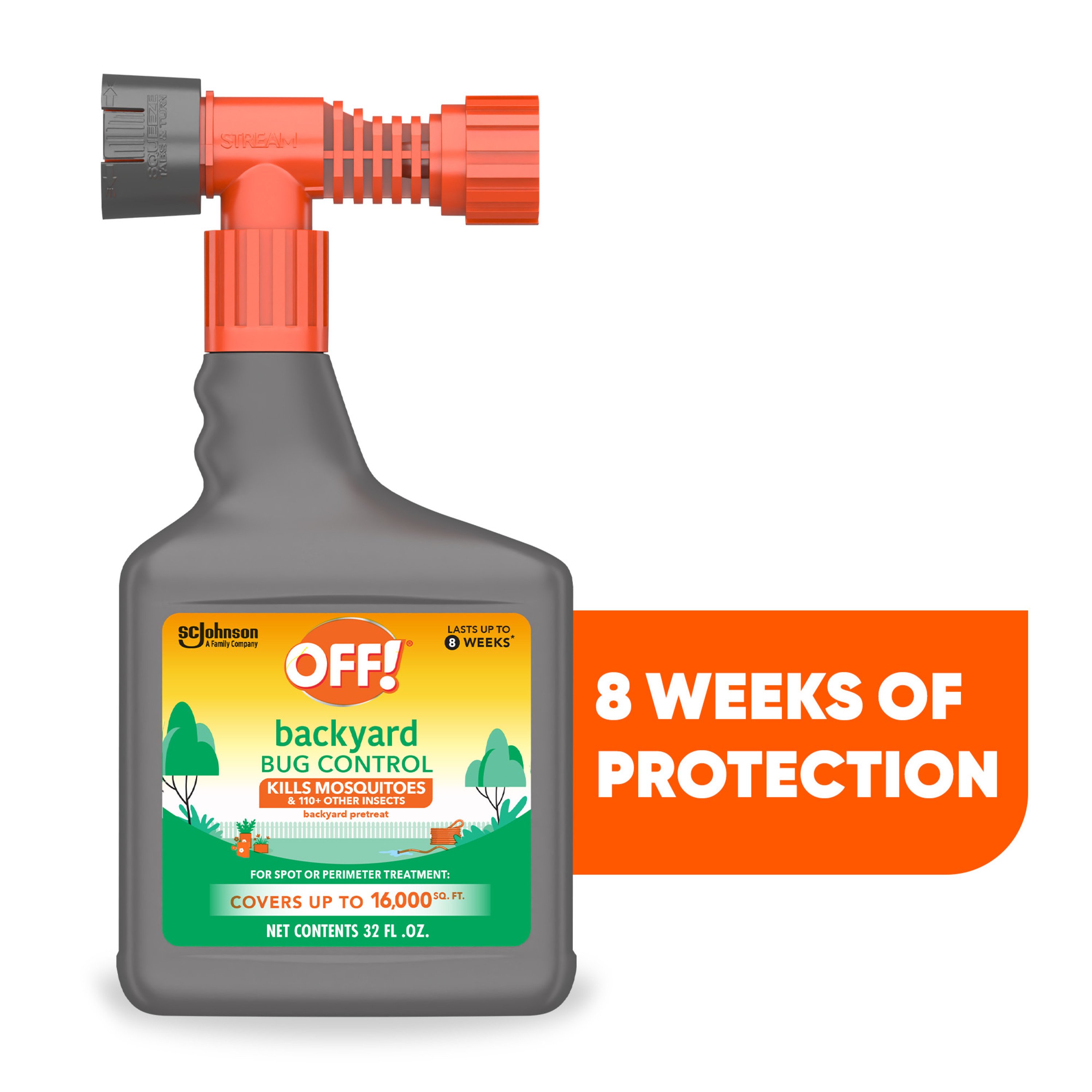 tobacco insect repellent OFF! Backyard Bug Control Pretreat