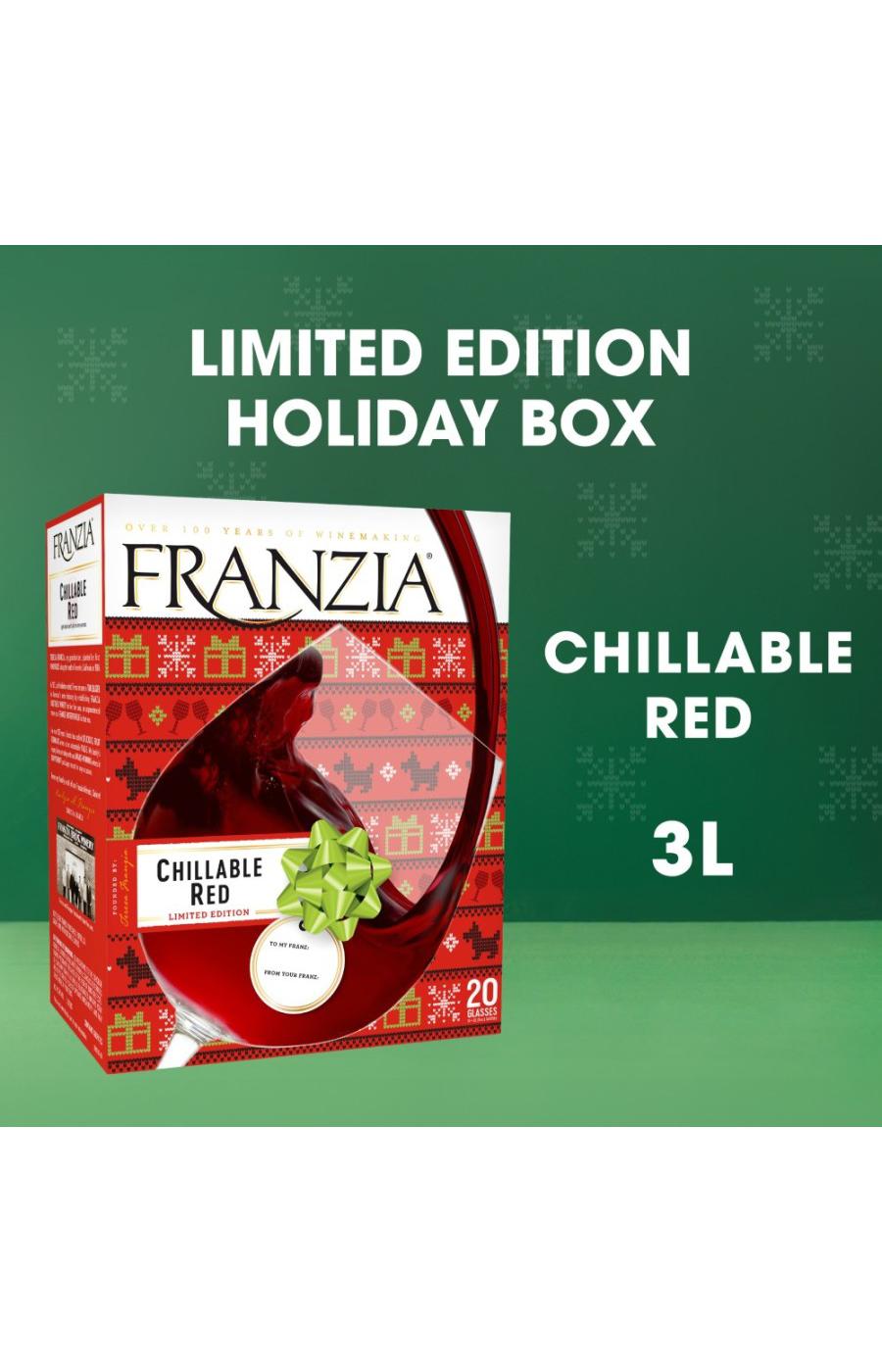 Franzia Chillable California Box Red Wine; image 3 of 5