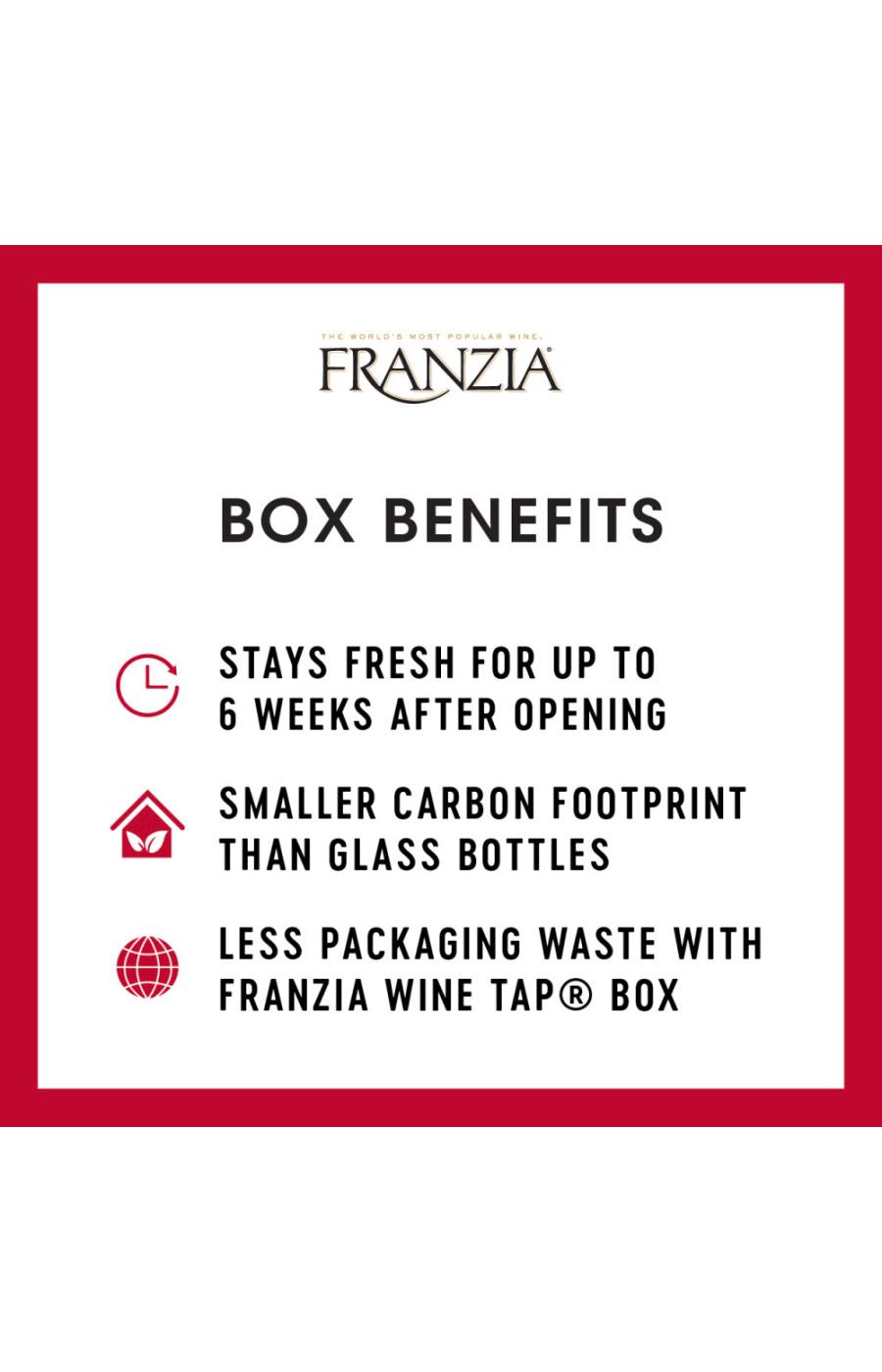 Franzia Chillable California Box Red Wine; image 4 of 5