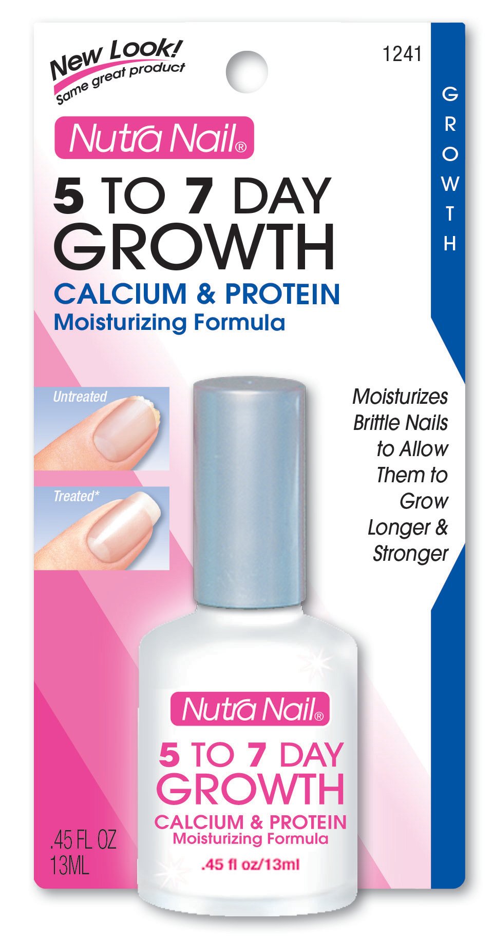 Nutra Nail 5 To 7 Day Growth Calcium Formula Shop Treatments at HEB