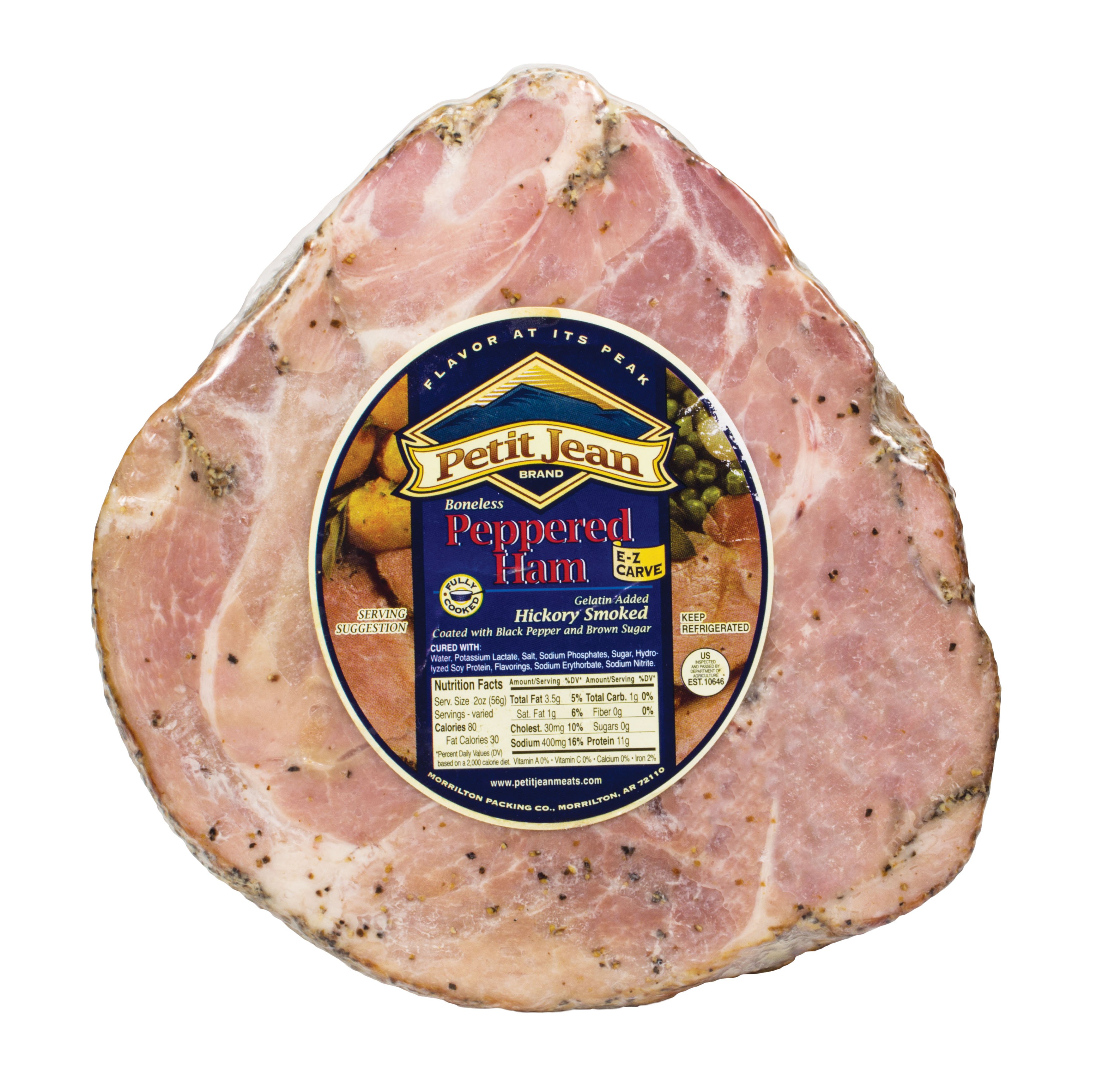 Petit Jean Boneless Peppered Ham Shop Meat at HEB