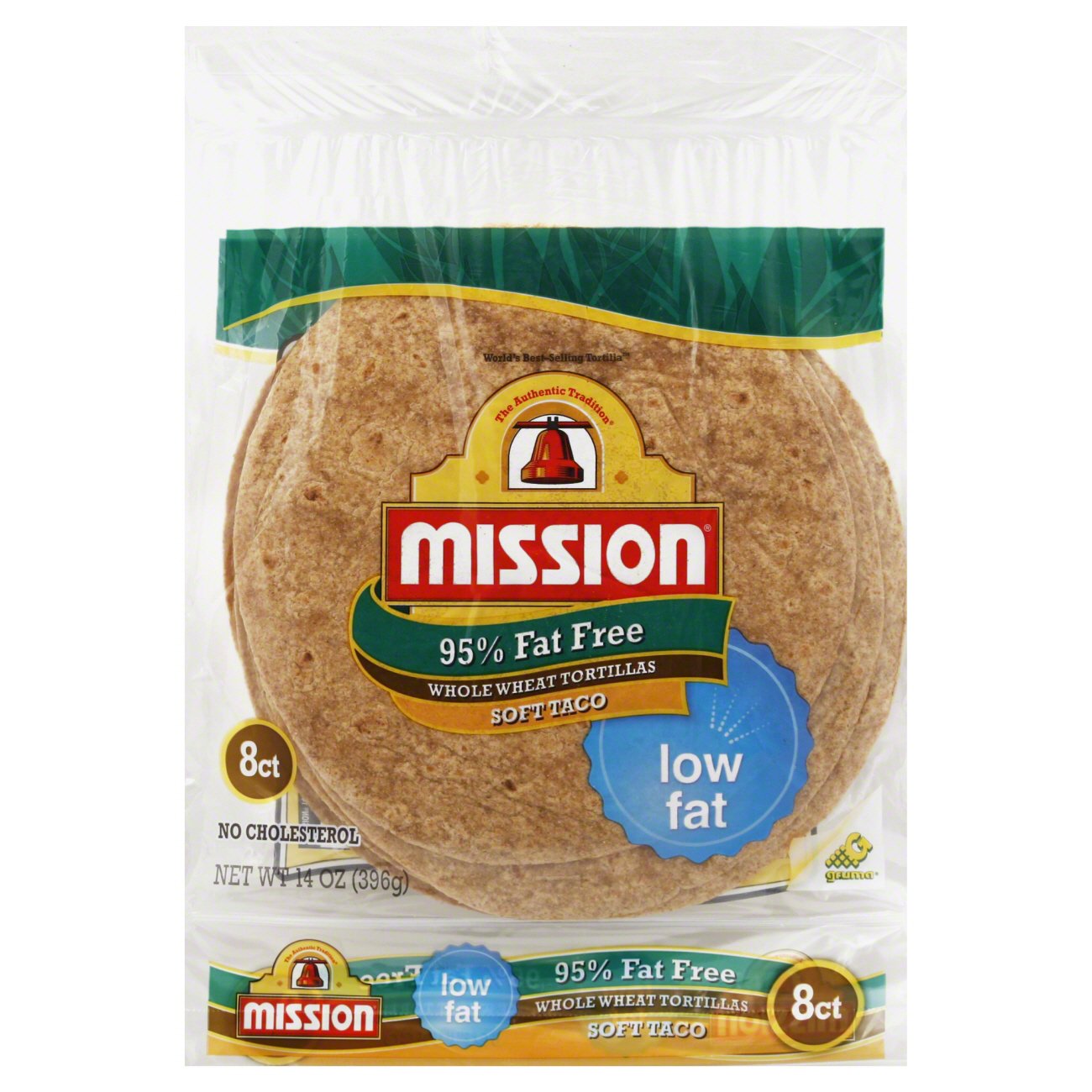 Mission 95% Fat Free Whole Wheat Medium Soft Taco Tortillas - Shop ...