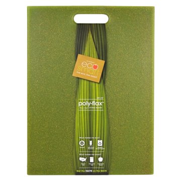 Architec Eco-Smart Poly-Flax Everyday Cutting Board - Green, 12" x 16"