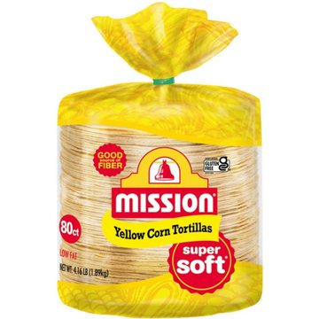 Mission Super Soft Yellow Corn Tortillas