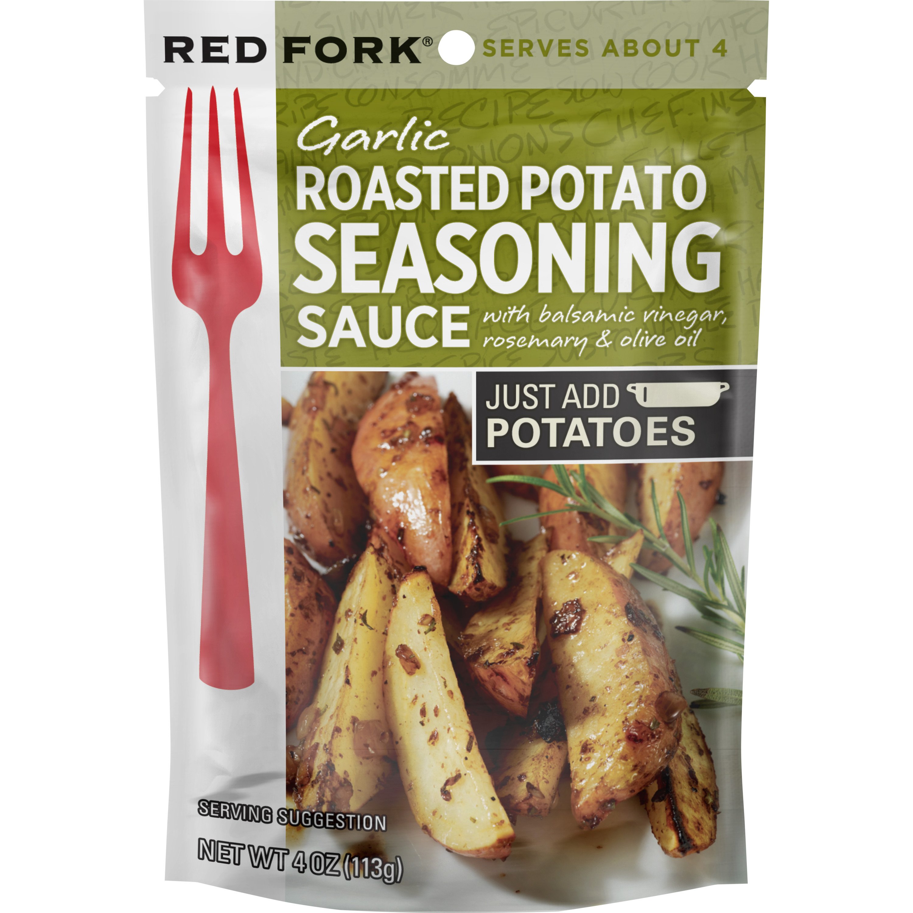 Red Fork Garlic Roasted Potato Seasoning Sauce Shop Cooking sauces at