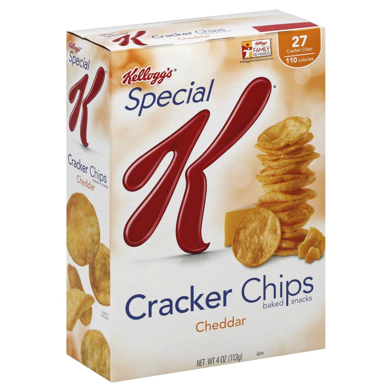 Kellogg's Special K Cheddar Cracker Chips Baked Snacks Shop Crackers & Breadsticks at HEB