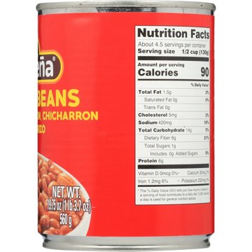 La Costena Charro Beans, 19.75 oz