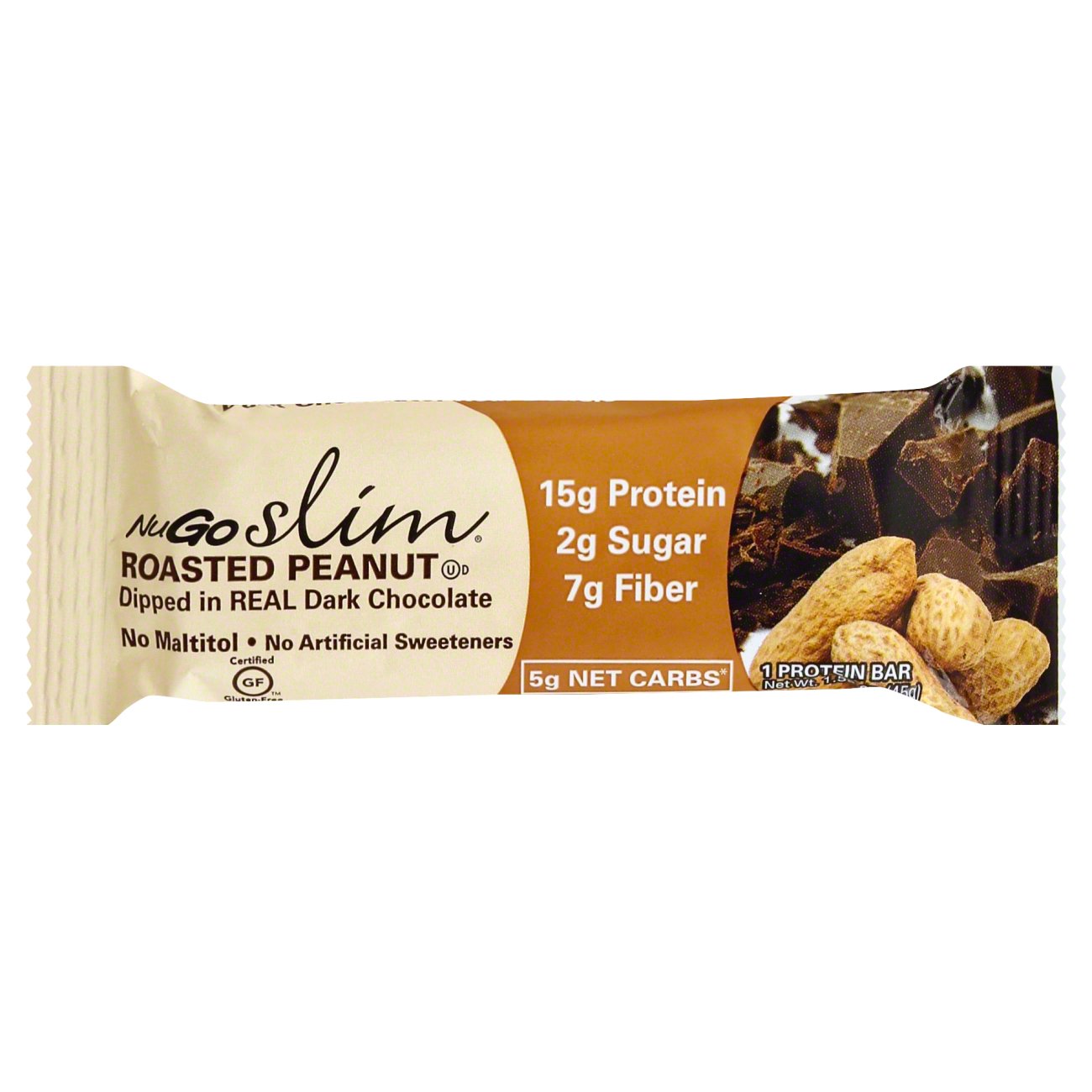 NuGo Slim Roasted Peanut Protein Bar Shop Granola & snack bars at HEB
