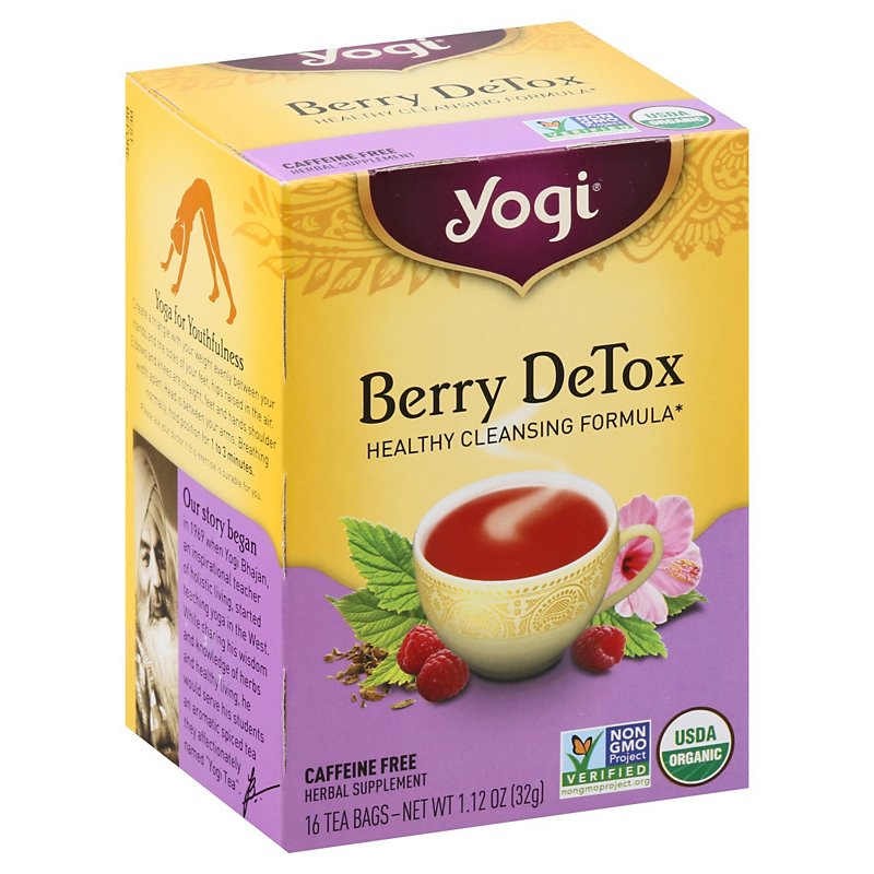 Ceai BIO detox cu lamaie, 17 pliculete - g Yogi Tea