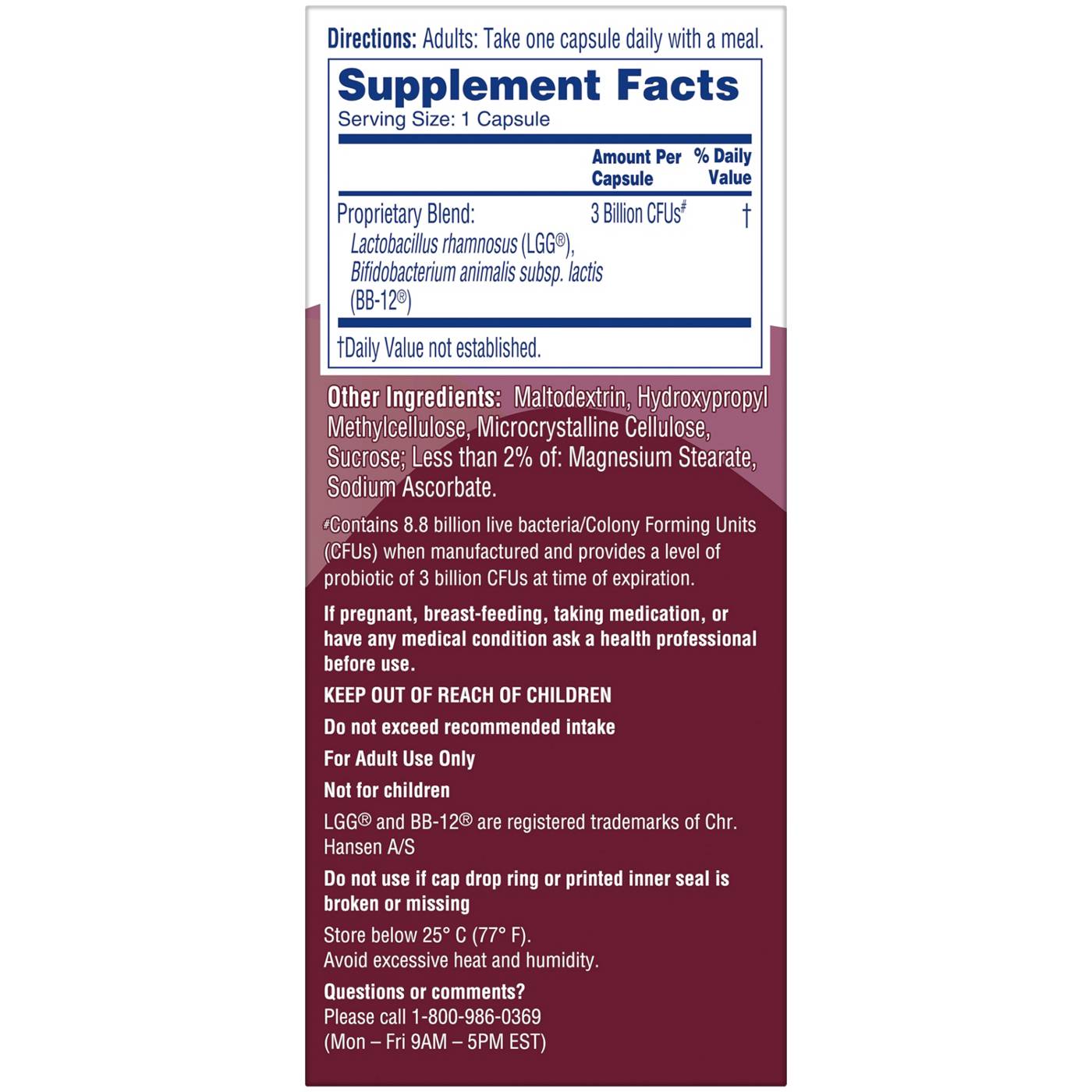 Phillips Daily Care Colon Health Probiotic Capsules; image 7 of 8