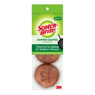 Scotch-Brite Copper Coated Scrubbing Pads