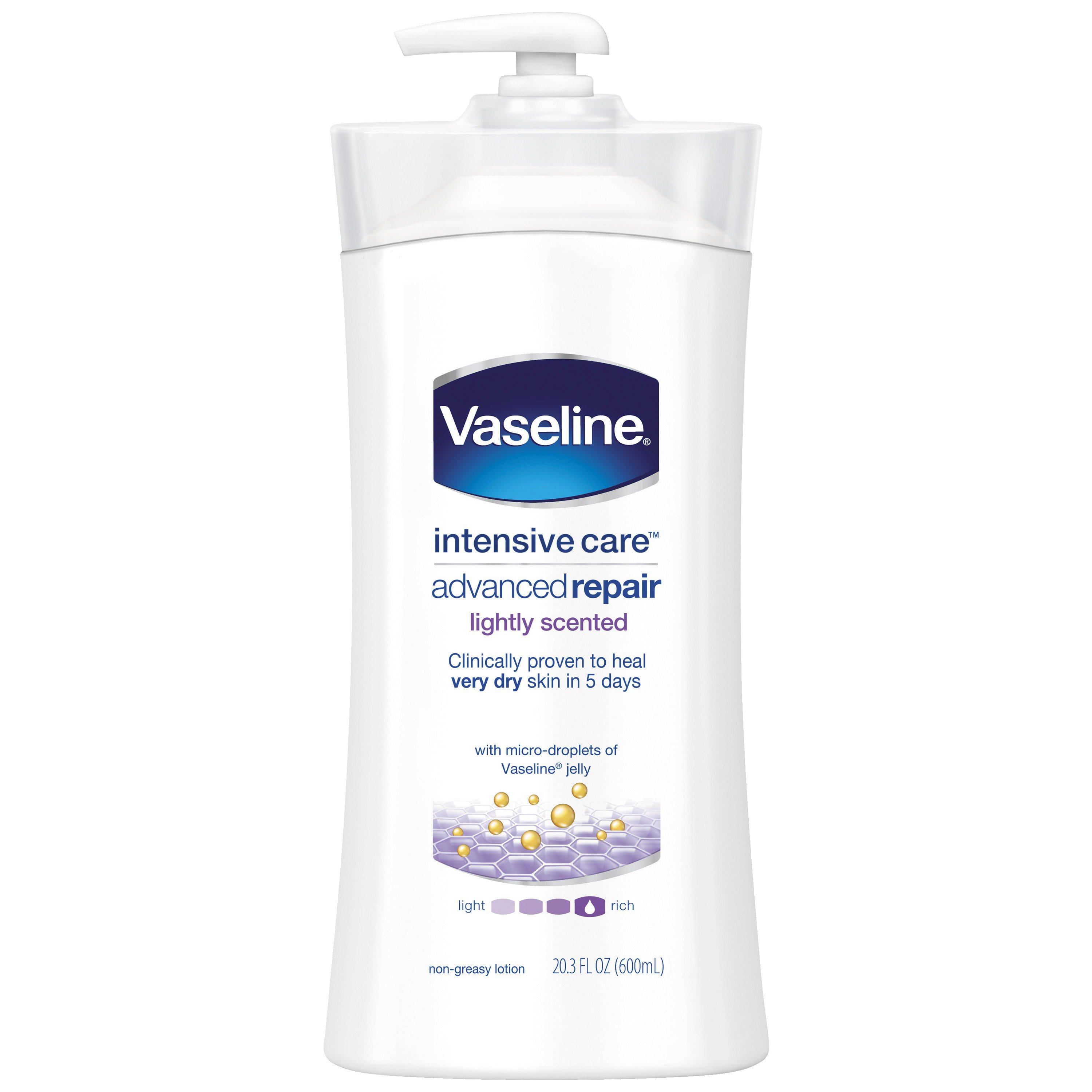 Vaseline Advanced Repair Lightly Scented Body Lotion - Shop Body