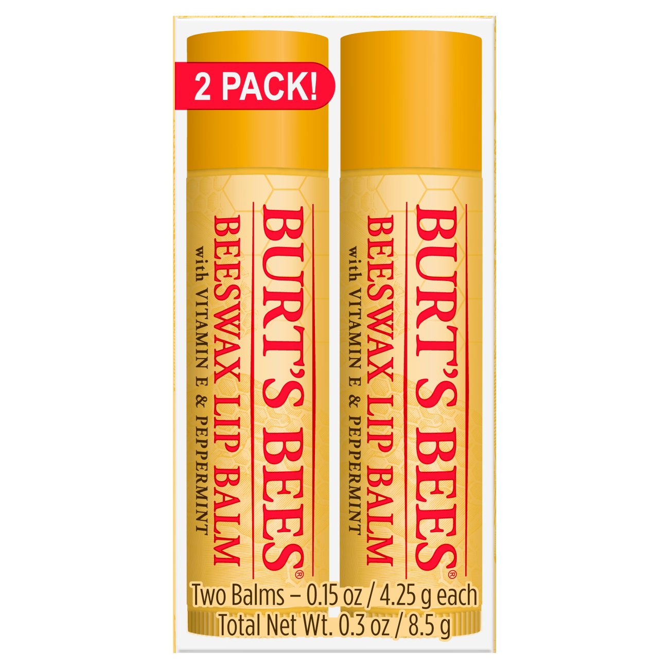Burt's Bees Beeswax Lip Balm - Shop Medicines & Treatments at H-E-B